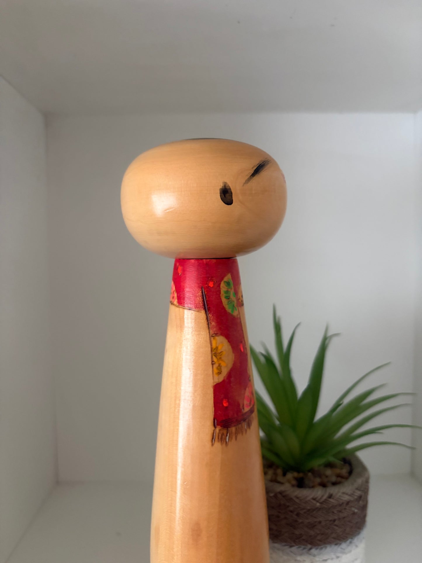 Rare vintage Sosaku kokeshi by Takahashi Hashime (1918-2002)