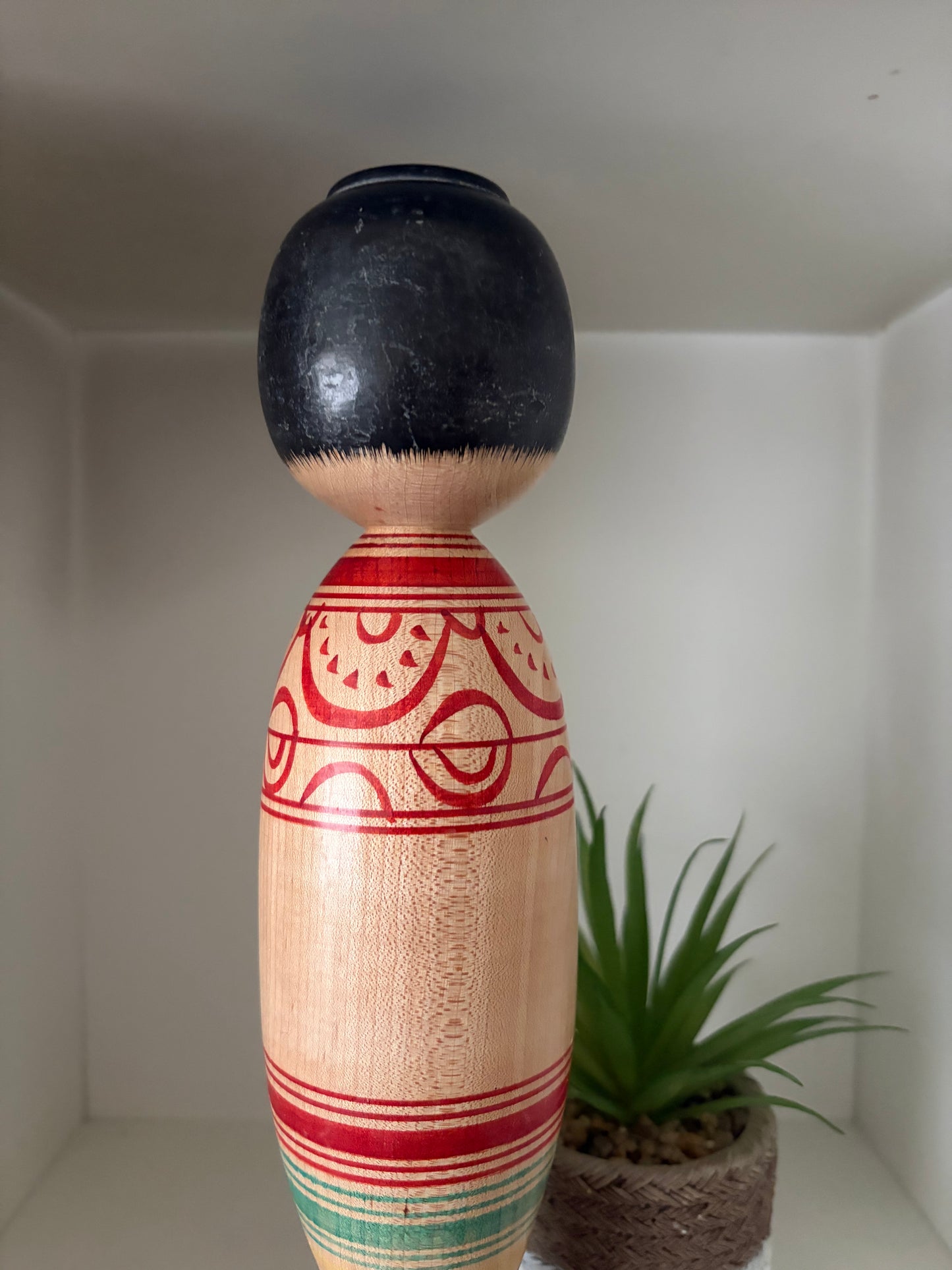 Vintage Tsugaro Kokeshi by Okuse Tetsunori (1940-1992)