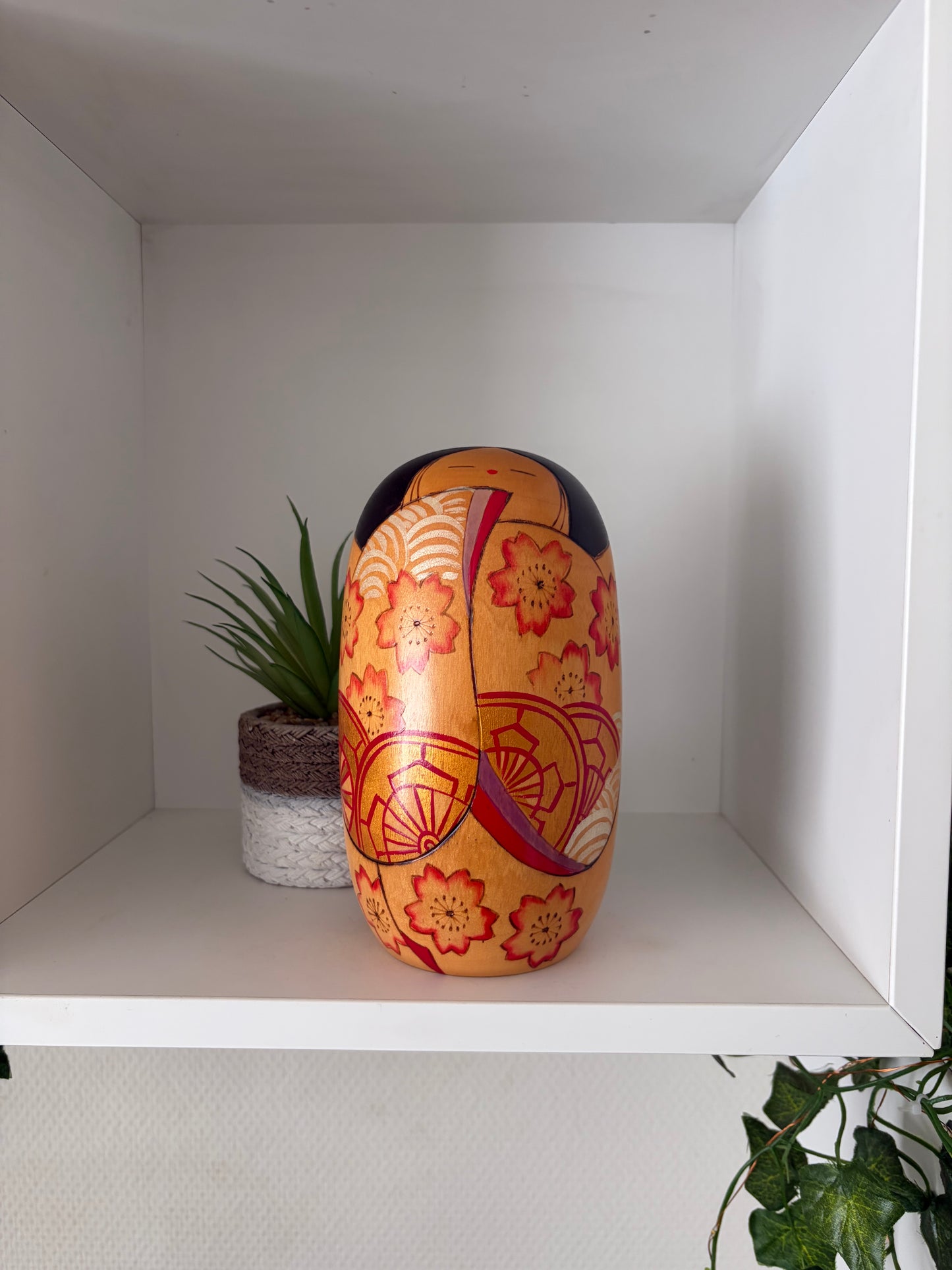 Vintage Sosaku Kokeshi by Miyashita Hajime (1940-)