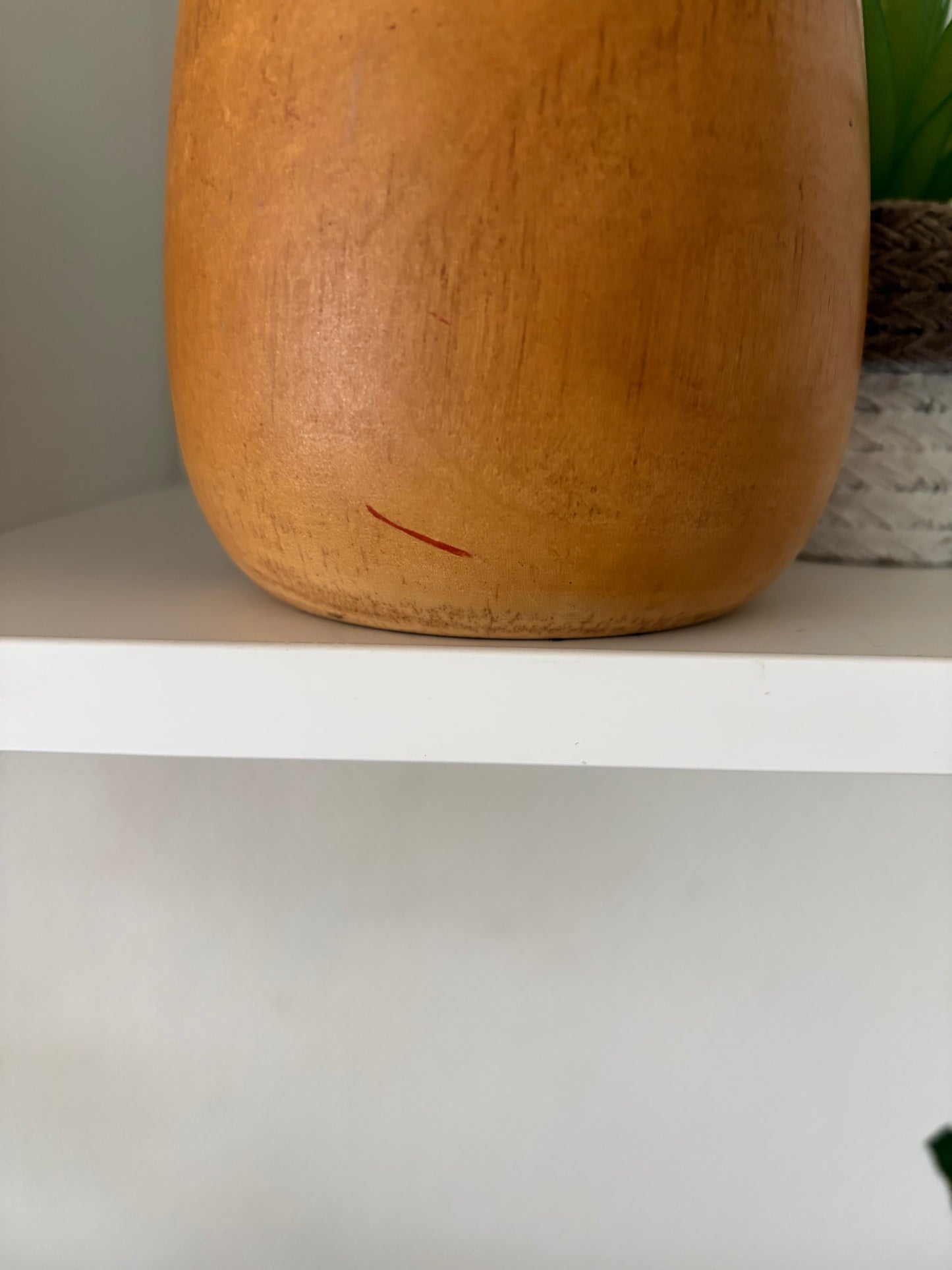 Rare vintage Daruma kokeshi by Kazuo Takamizawa (1927-)