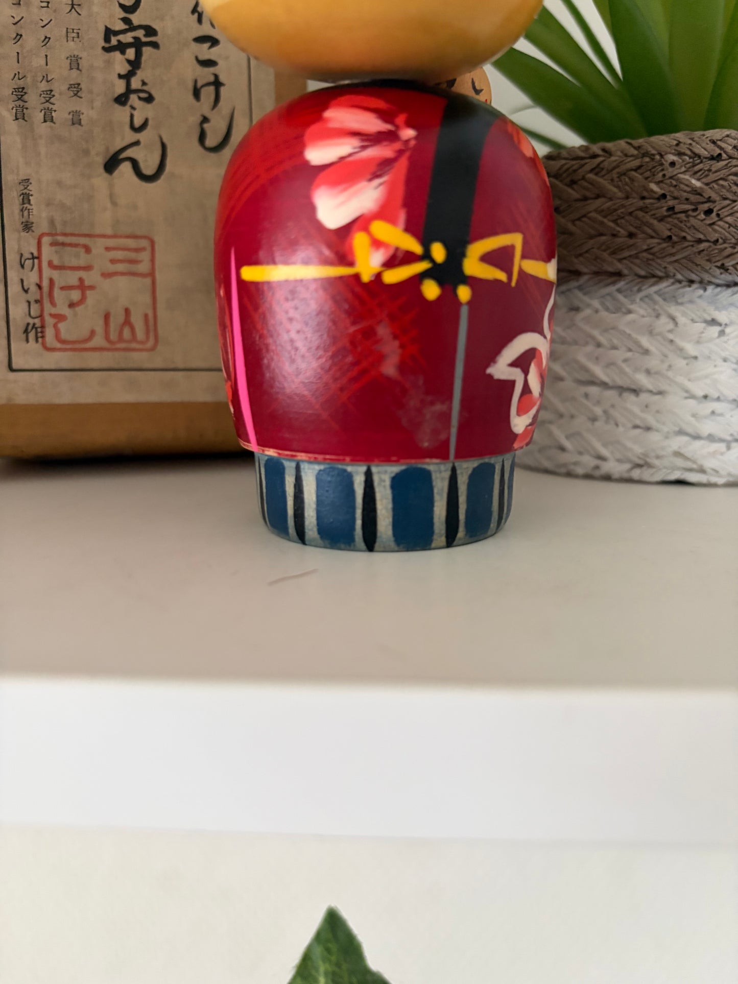 Vintage Sosaku kokeshi by Keiji Miyawa