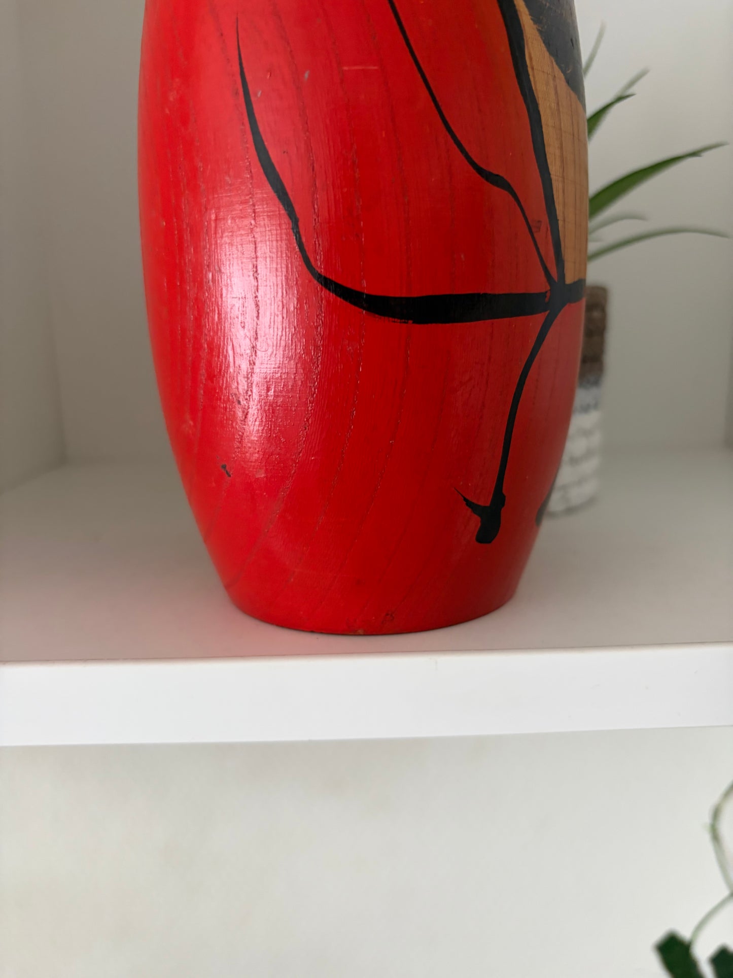 Vintage Daruma kokeshi