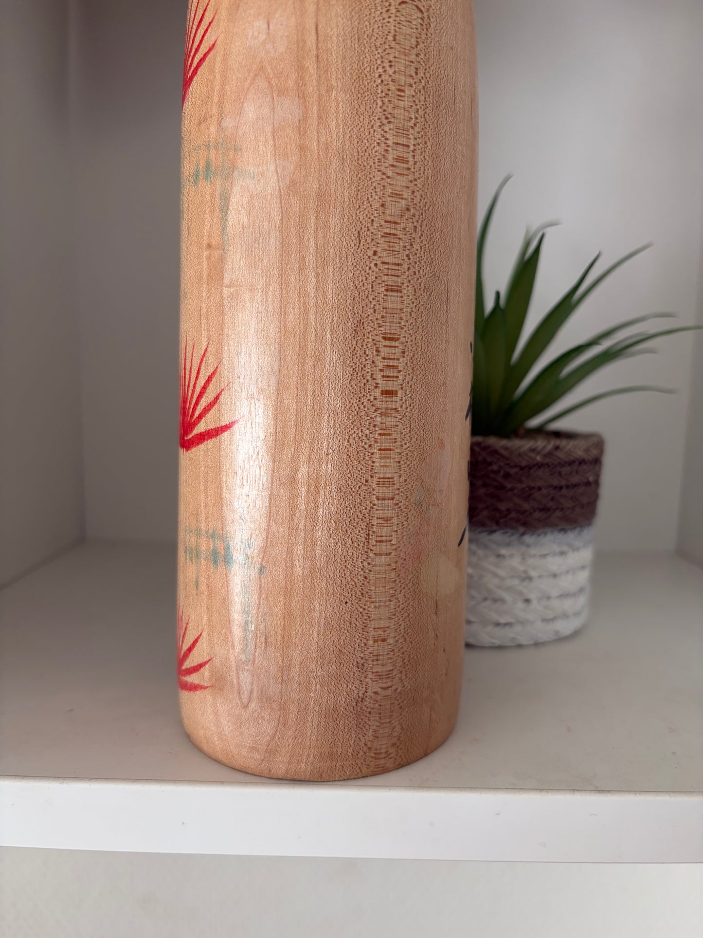 Vintage traditional Kijiyama kokeshi by Onodera Shigeichi
