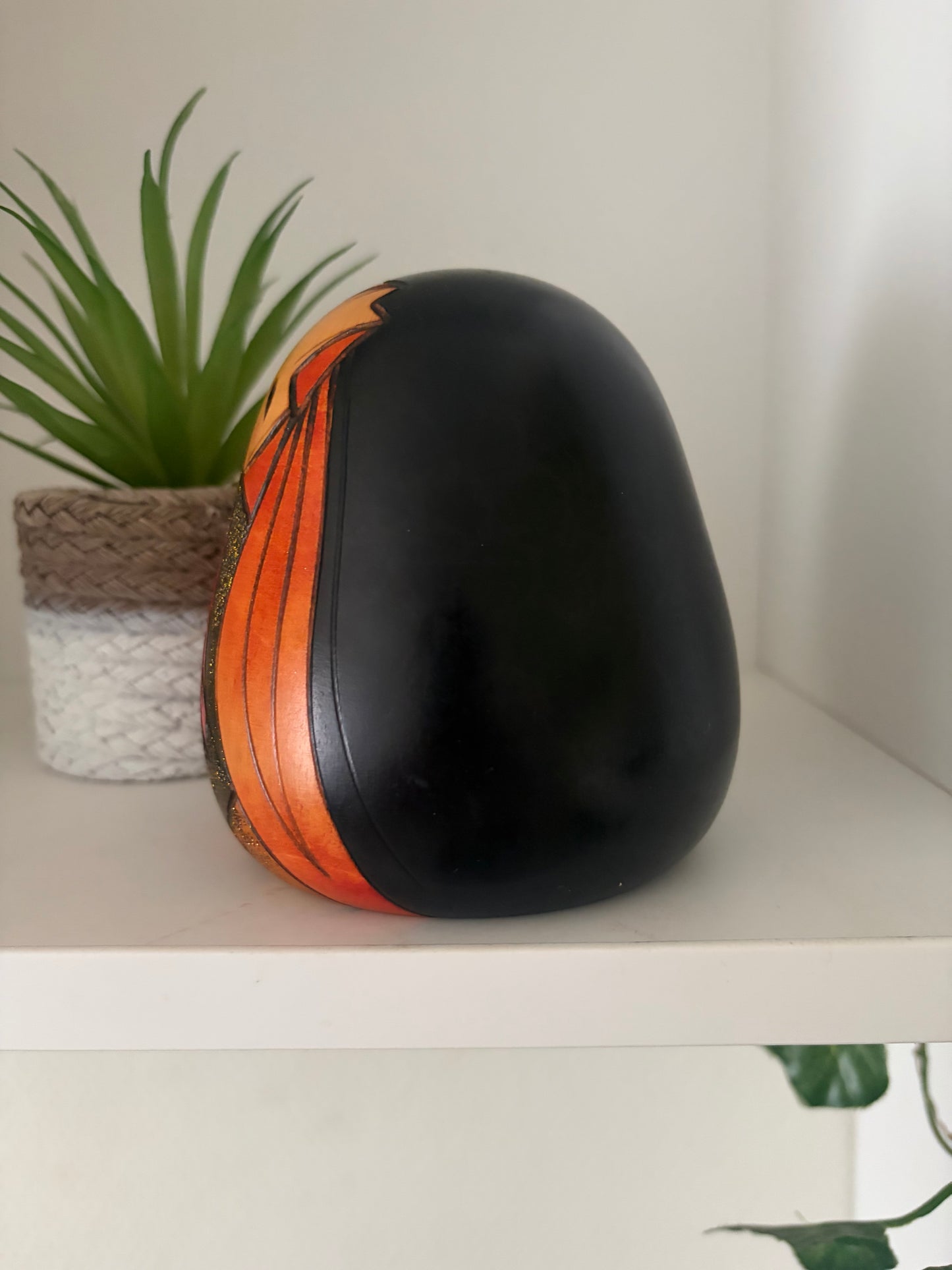 Beautiful vintage creative Kokeshi by Toshio Sekiguchi (1947-)