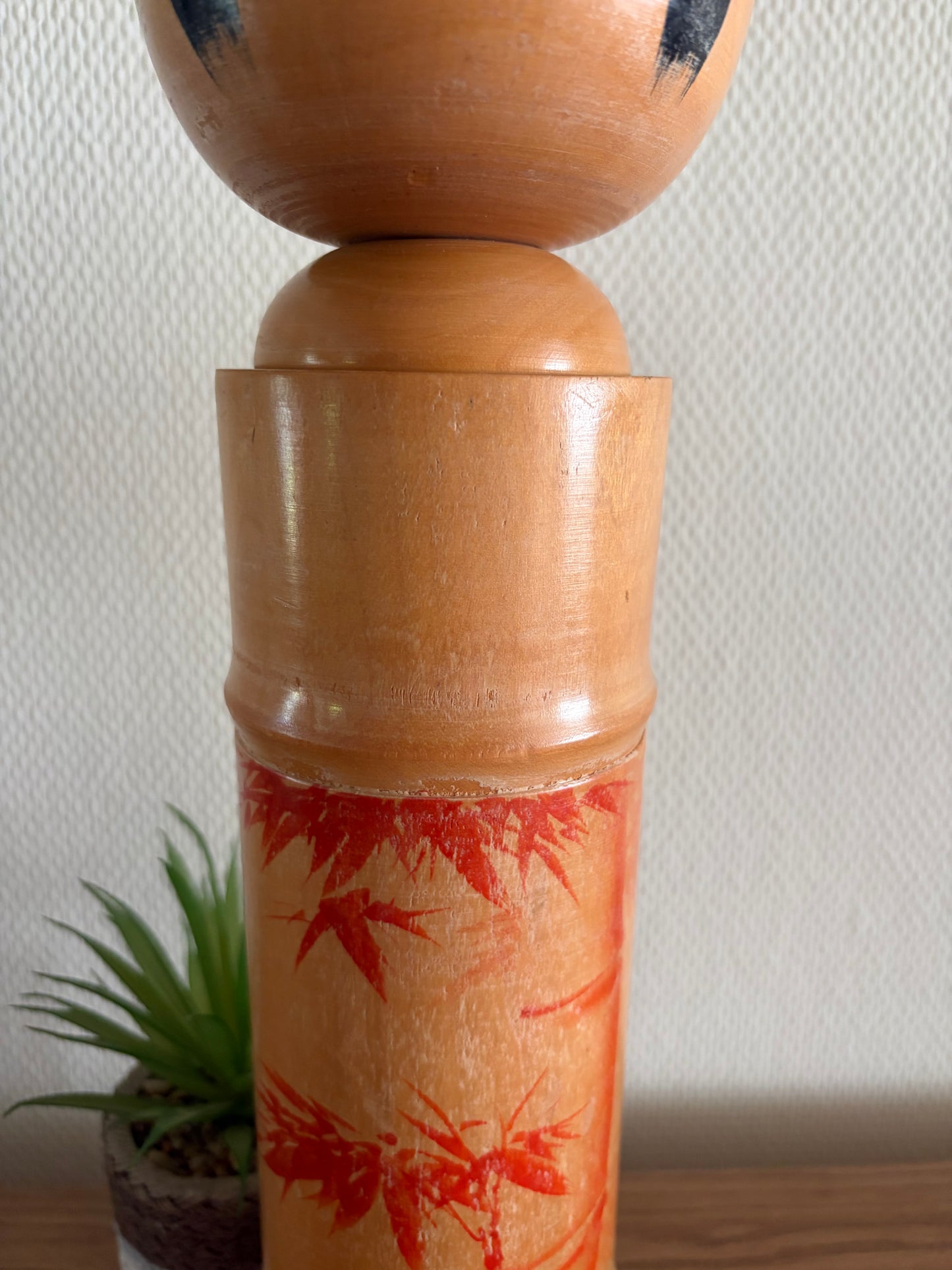 Rare vintage Sosaku kokeshi by Sato Kouson