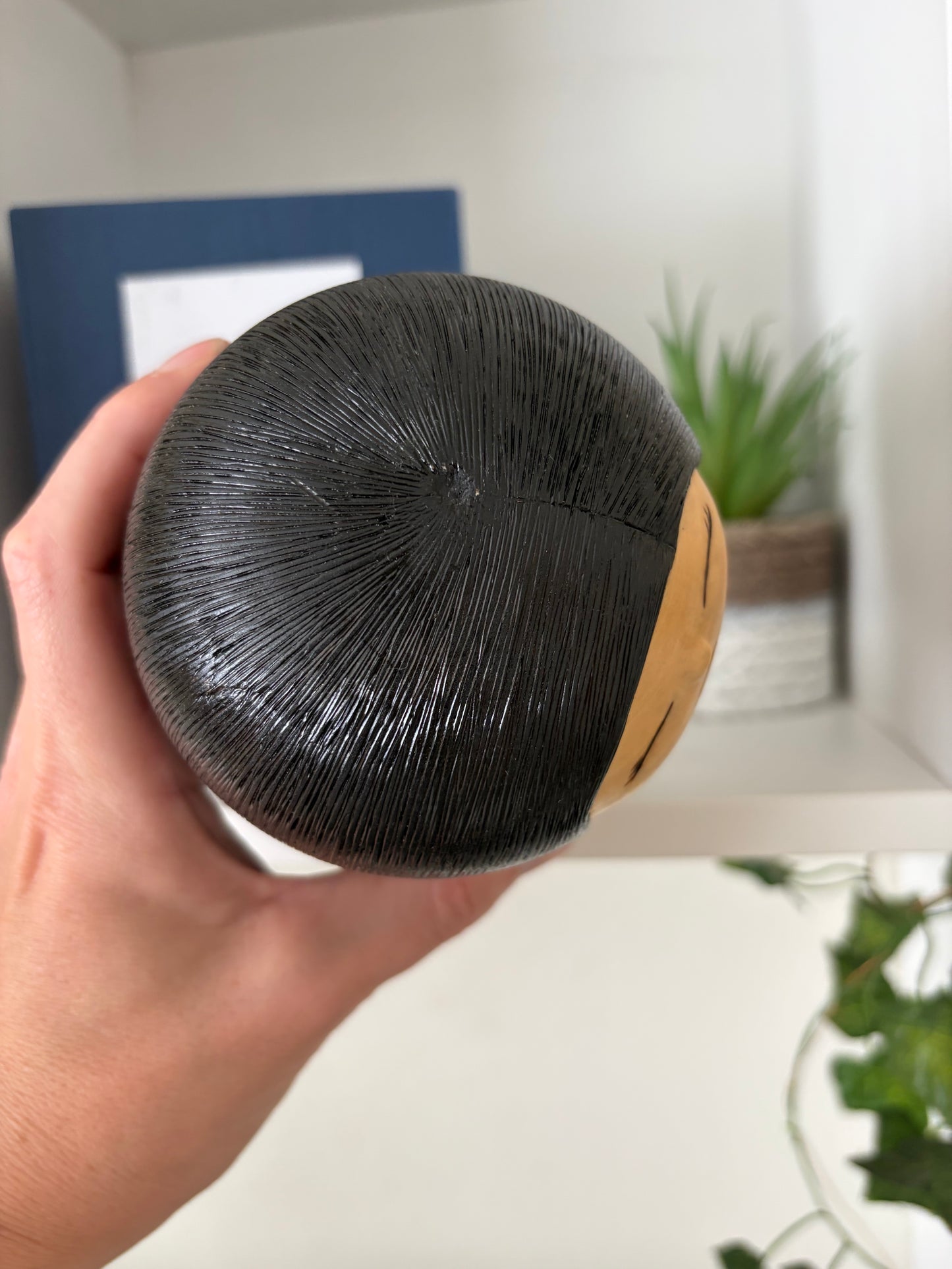 One off a kind Sosaku kokeshi by Megumi Nozawa