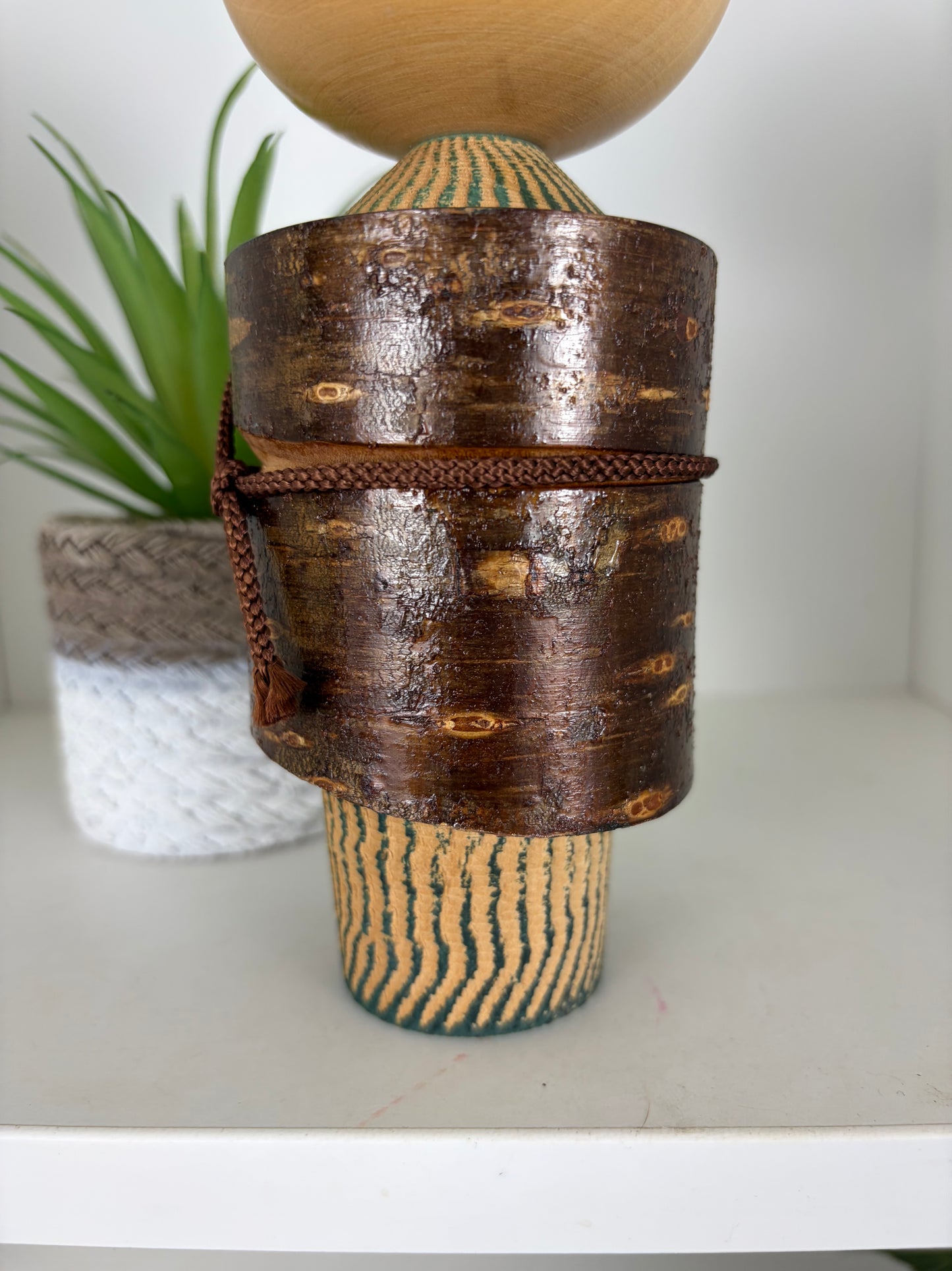Vintage Sosaku kokeshi by Tamura Noboru