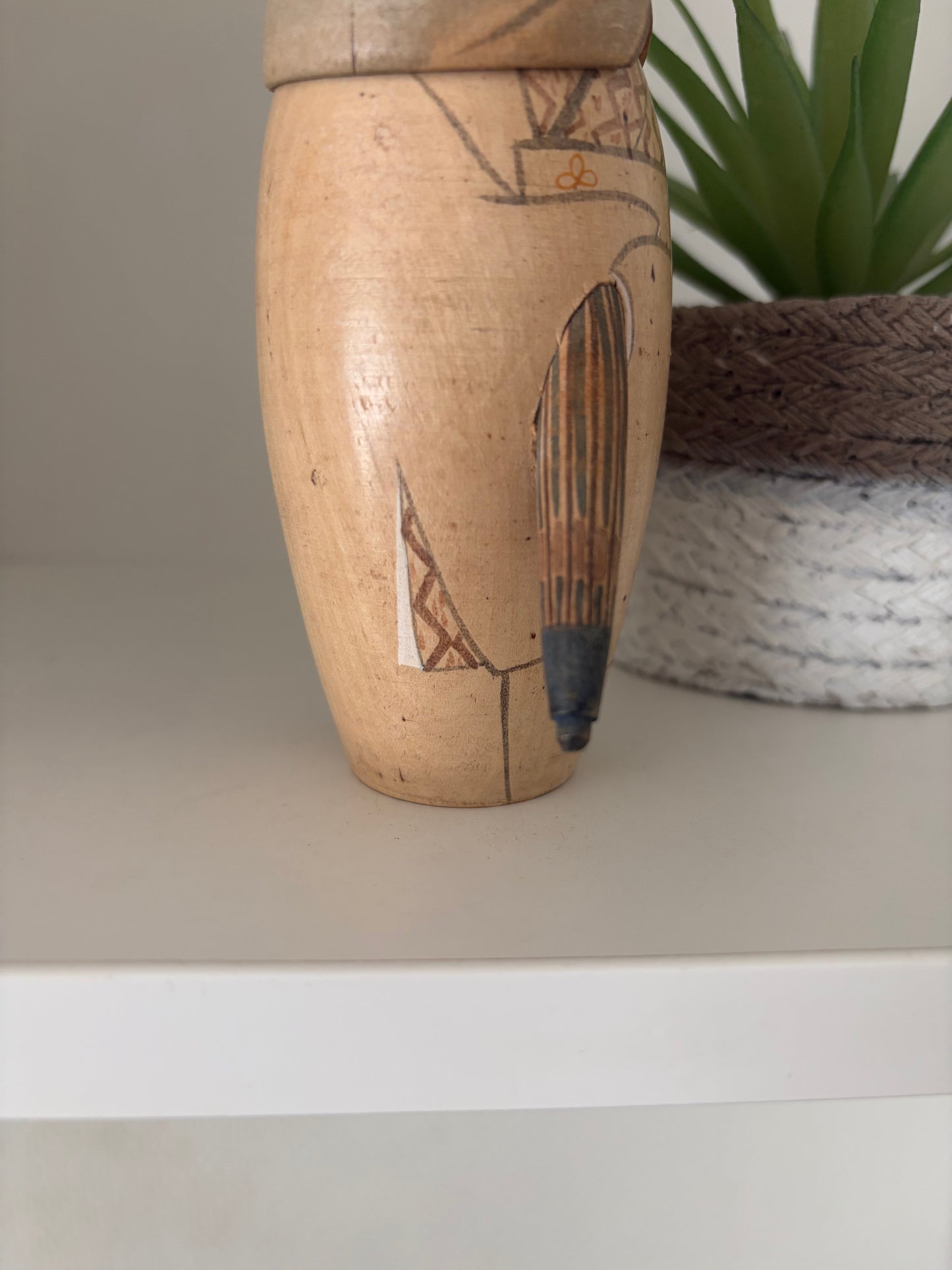 Rare vintage Sosaku kokeshi by Imai Tamamizu