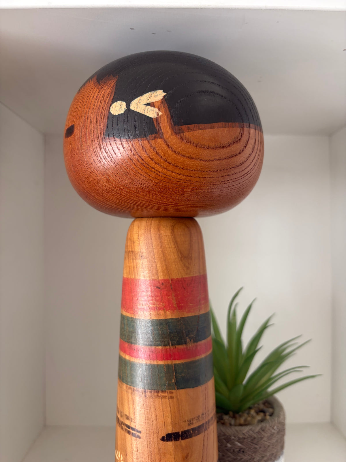 Vintage Sosaku kokeshi by Sanpei Yamakawa (1926-2012)