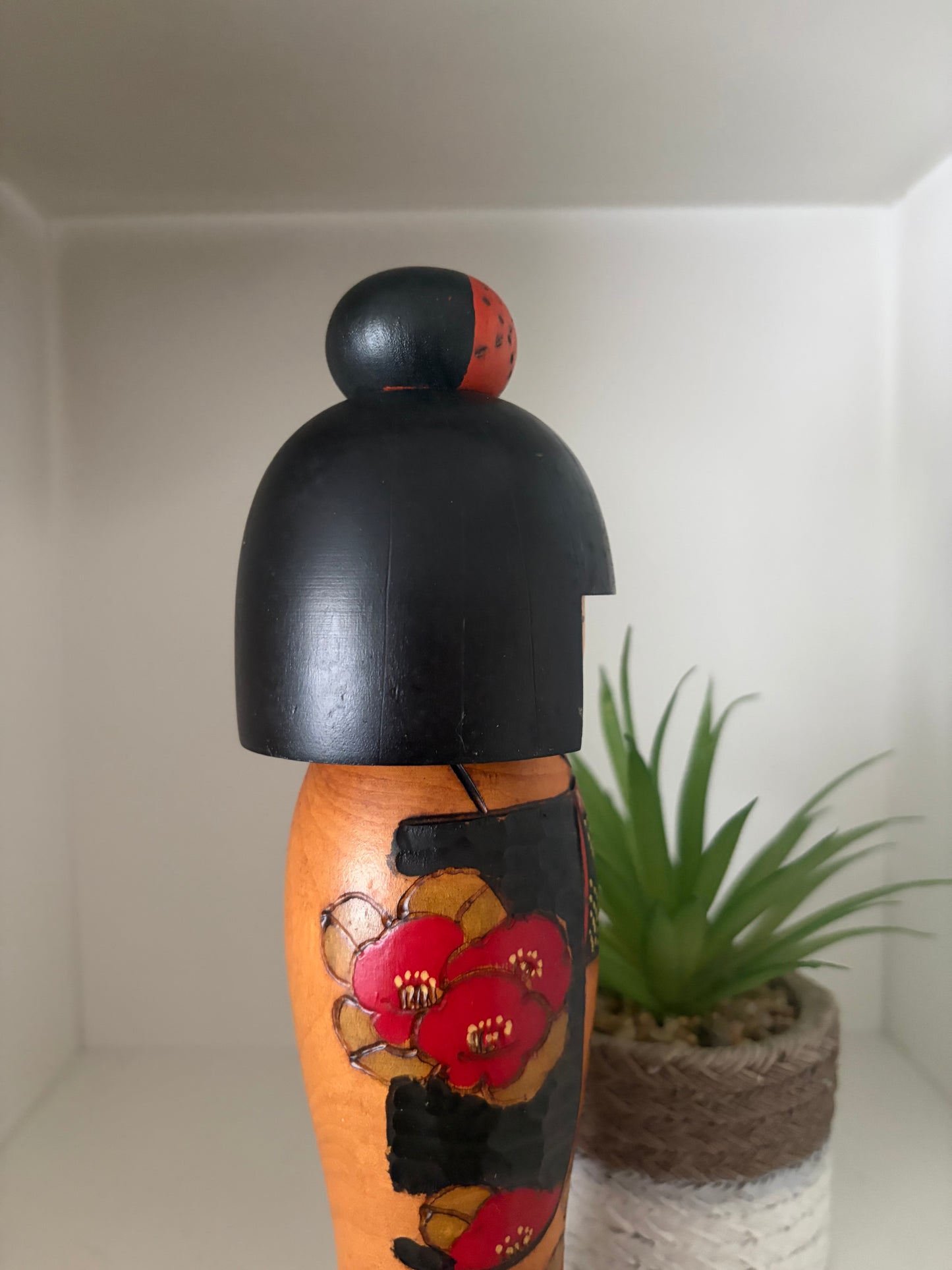 Vintage Gumma Kokeshi By Kazuo Takamizawa (1927-)