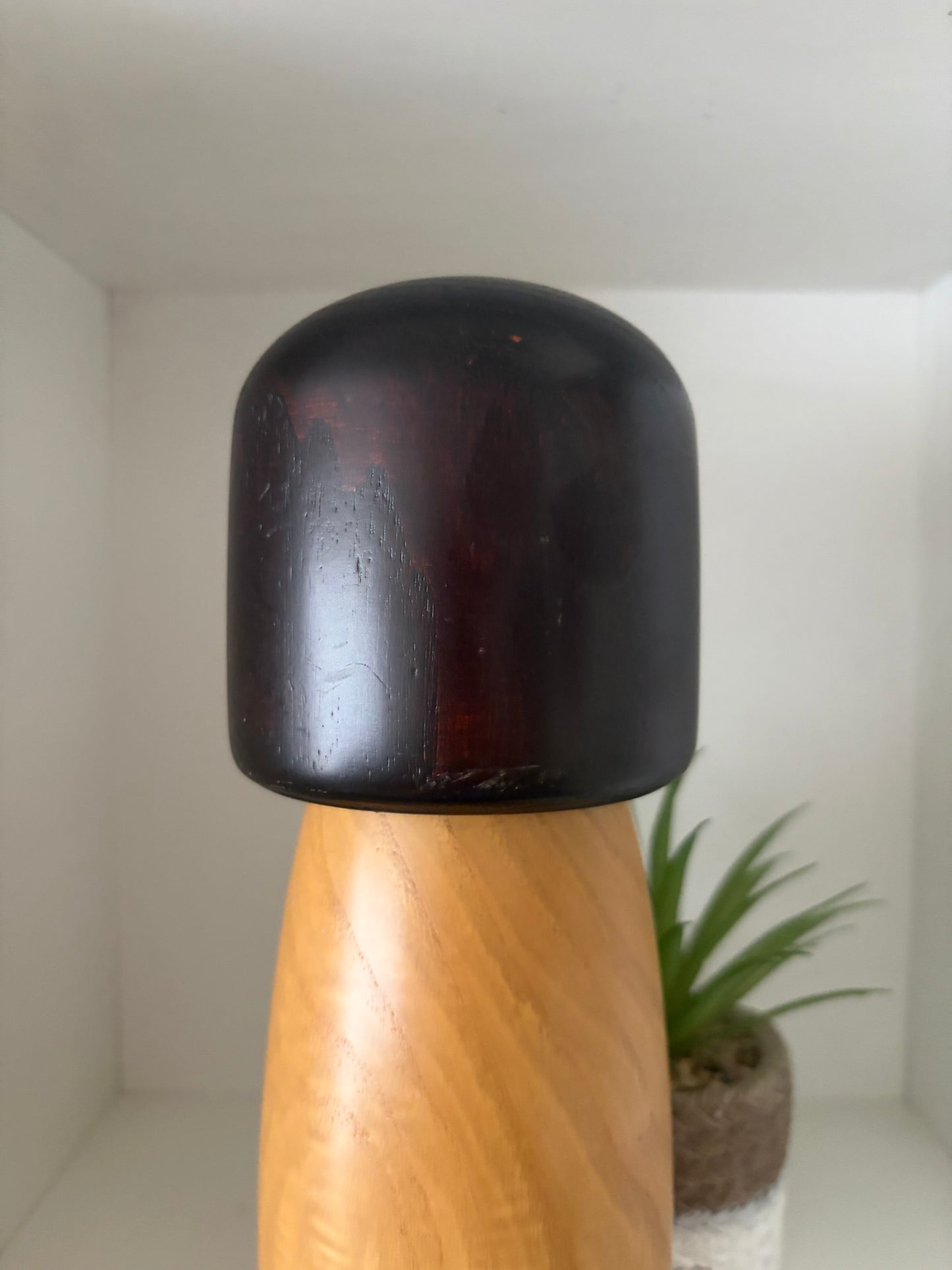 Vintage Gumma kokeshi by Usaburo