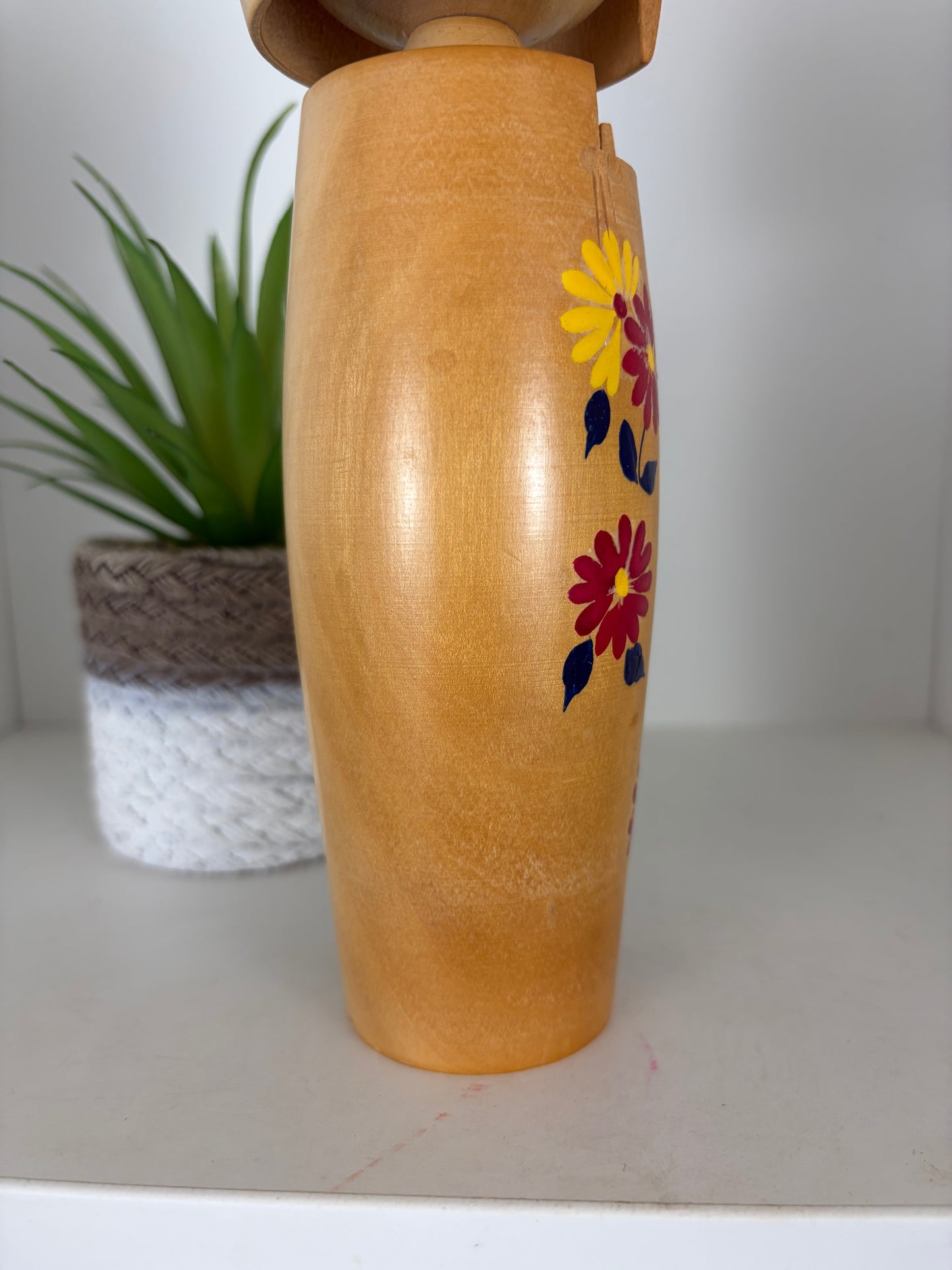 Vintage Gumma kokeshi by Kunio Miyagawa (1933-)