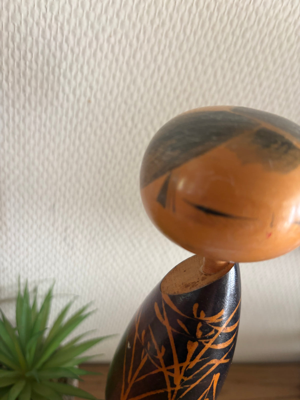 Vintage Sosaku kokeshi by Sato Suigai (1920-)