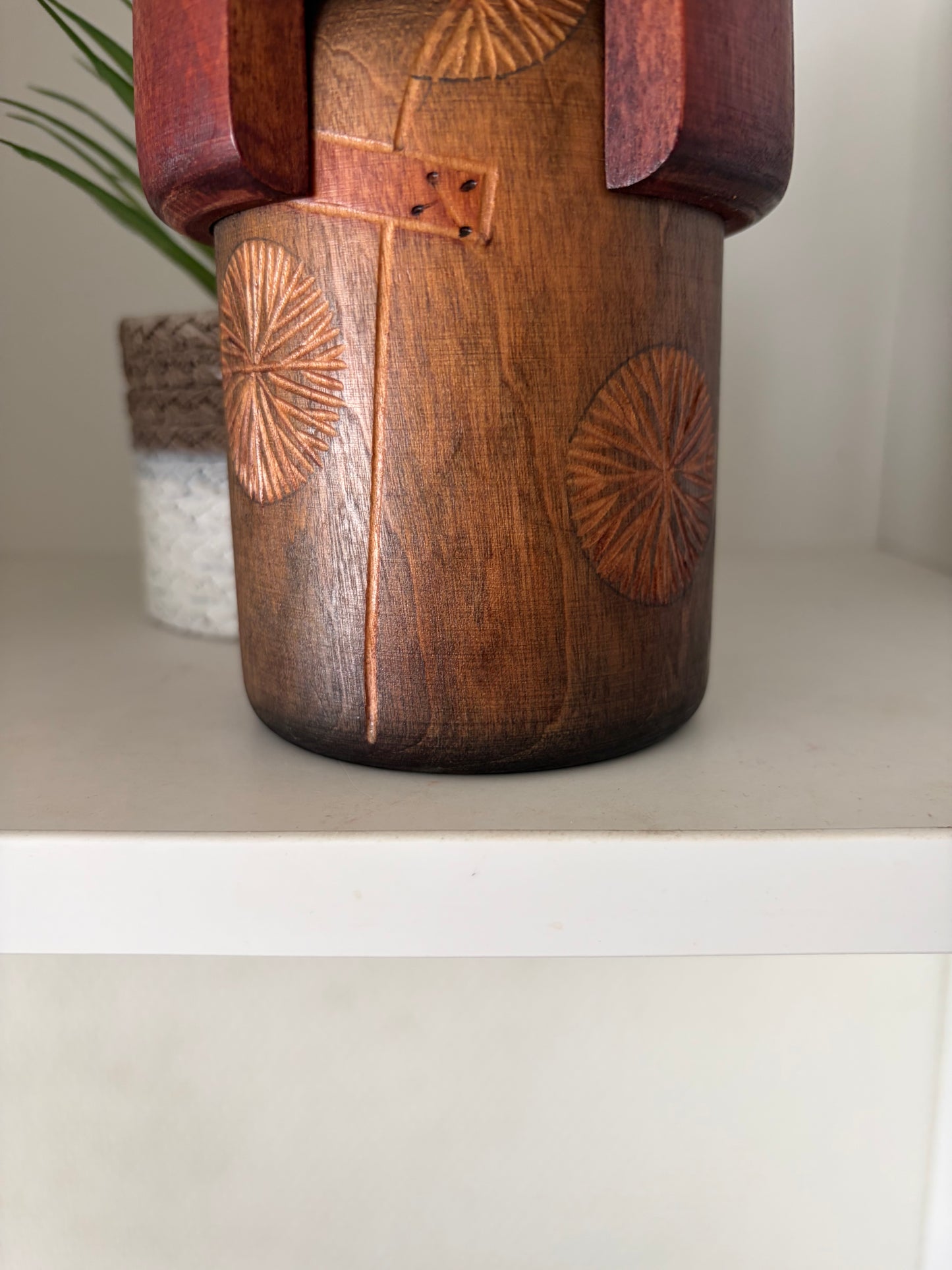 Vintage Gumma Kokeshi by Sansaku Sekiguchi (1925-2018)
