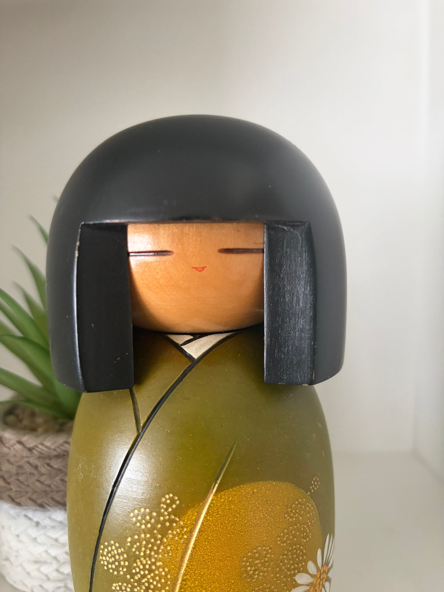 Vintage Gumma kokeshi by Kisaku