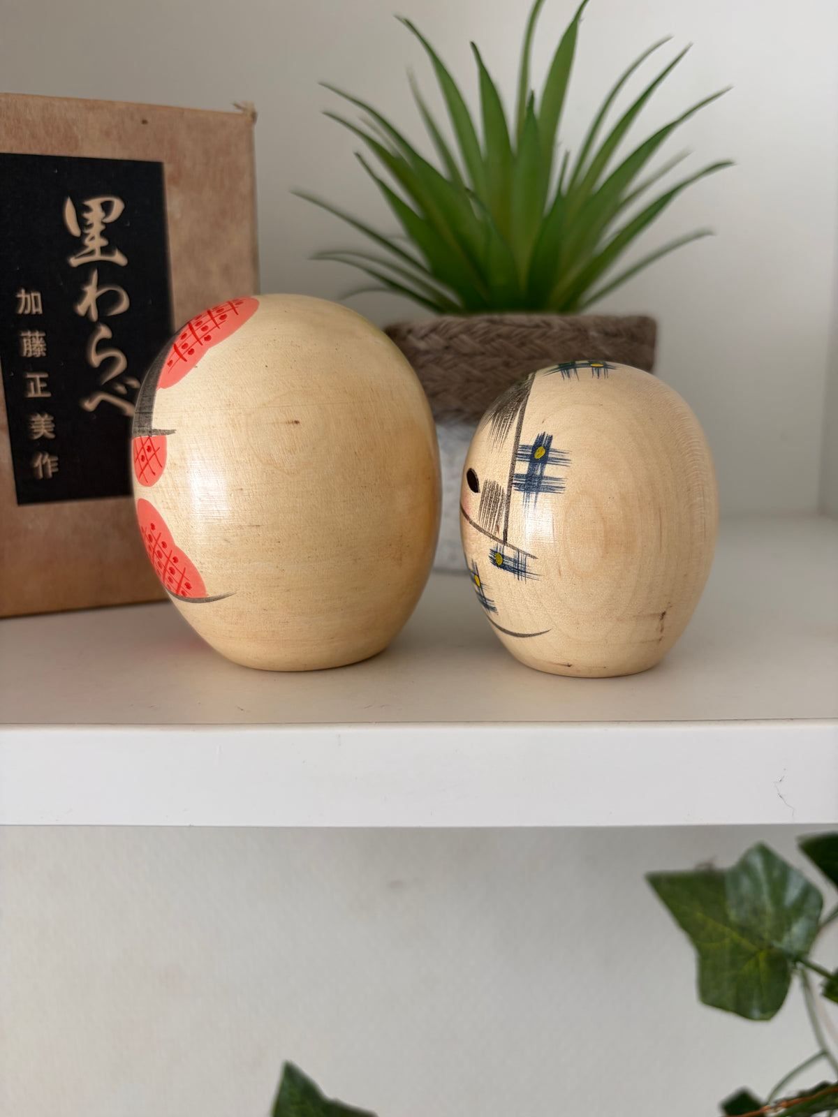Vintage Sosaku kokeshi by Kato Masami