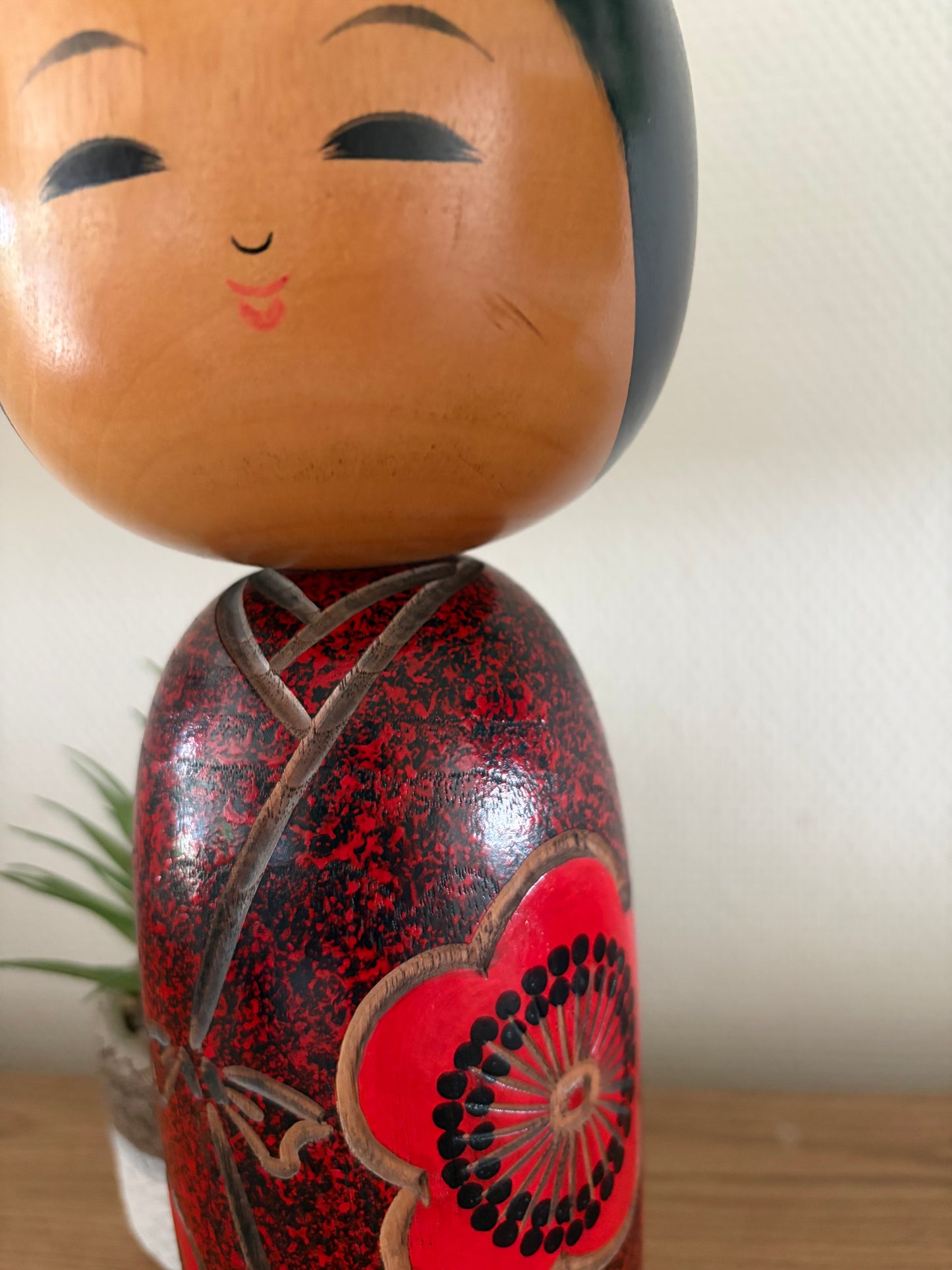 Rare vintage Sosaku kokeshi by Sato Kouson