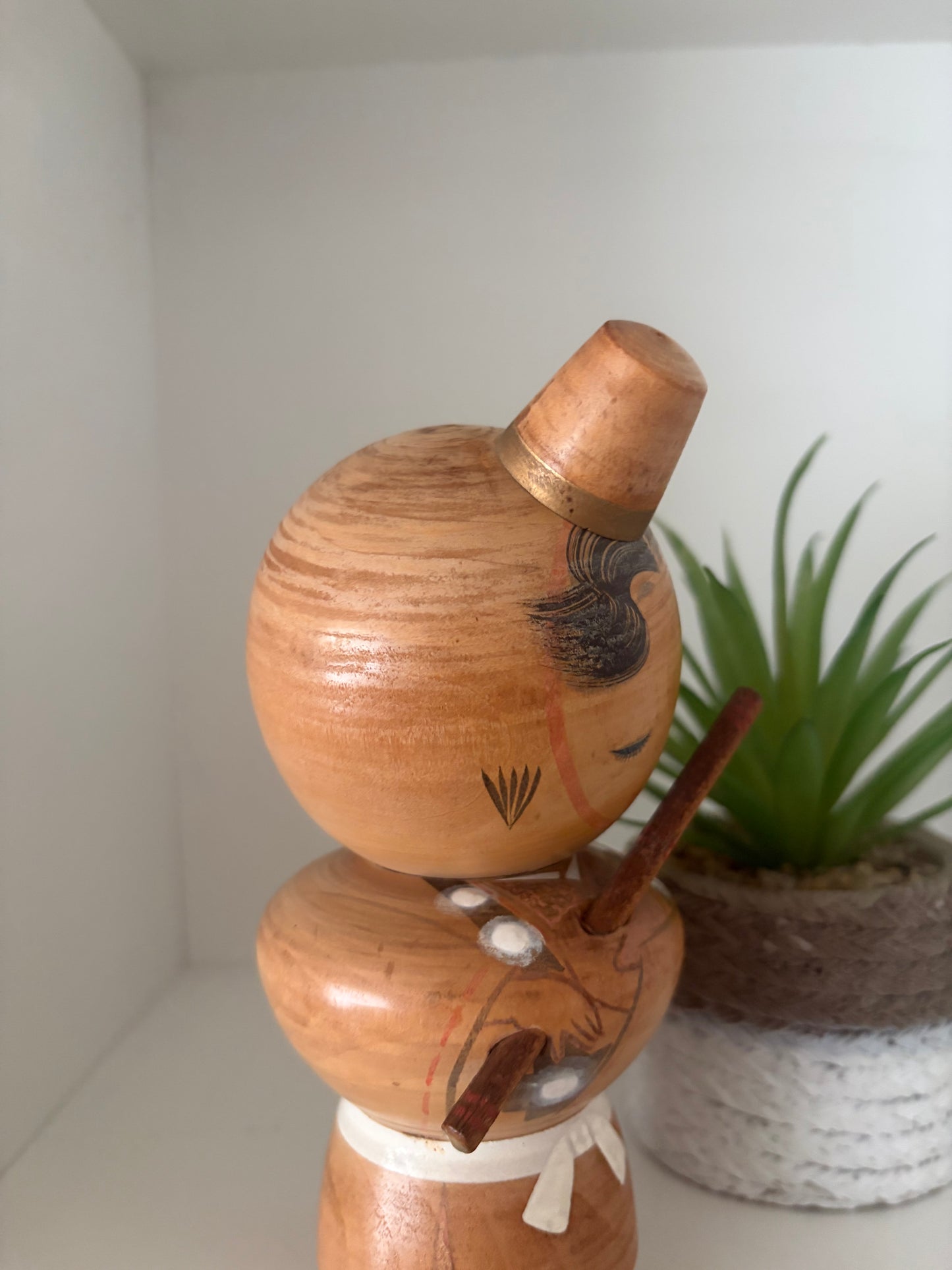 Rare Vintage creative kokeshi by Sansaku Sekiguchi (1925-2018)