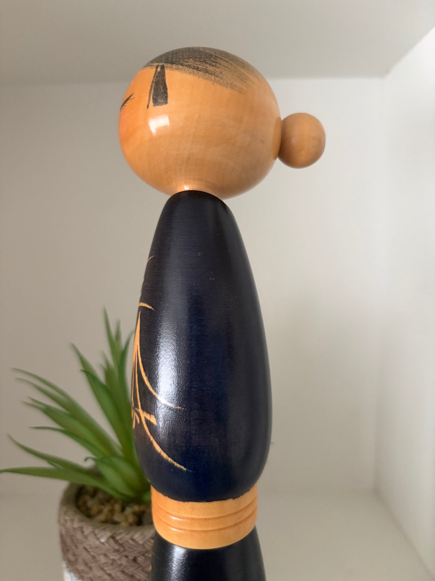 Vintage Sosaku Kokeshi By Sato Suigai (1920- )