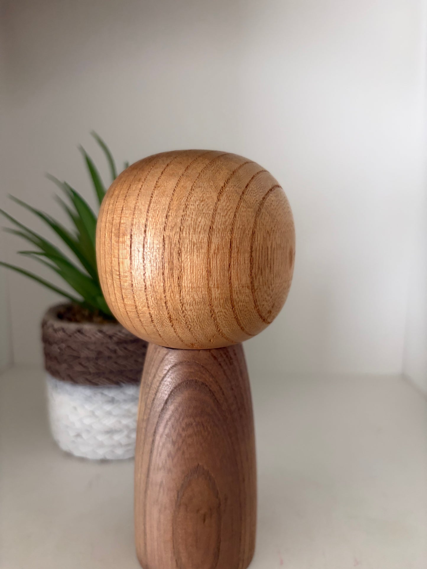 Vintage Sosaku kokeshi by Kato Masami (1925-)