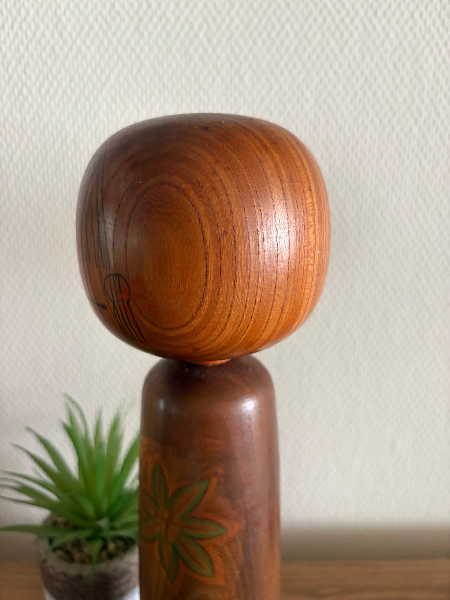 Rare Vintage Sosaku Kokeshi by Kato Masami (1925-)