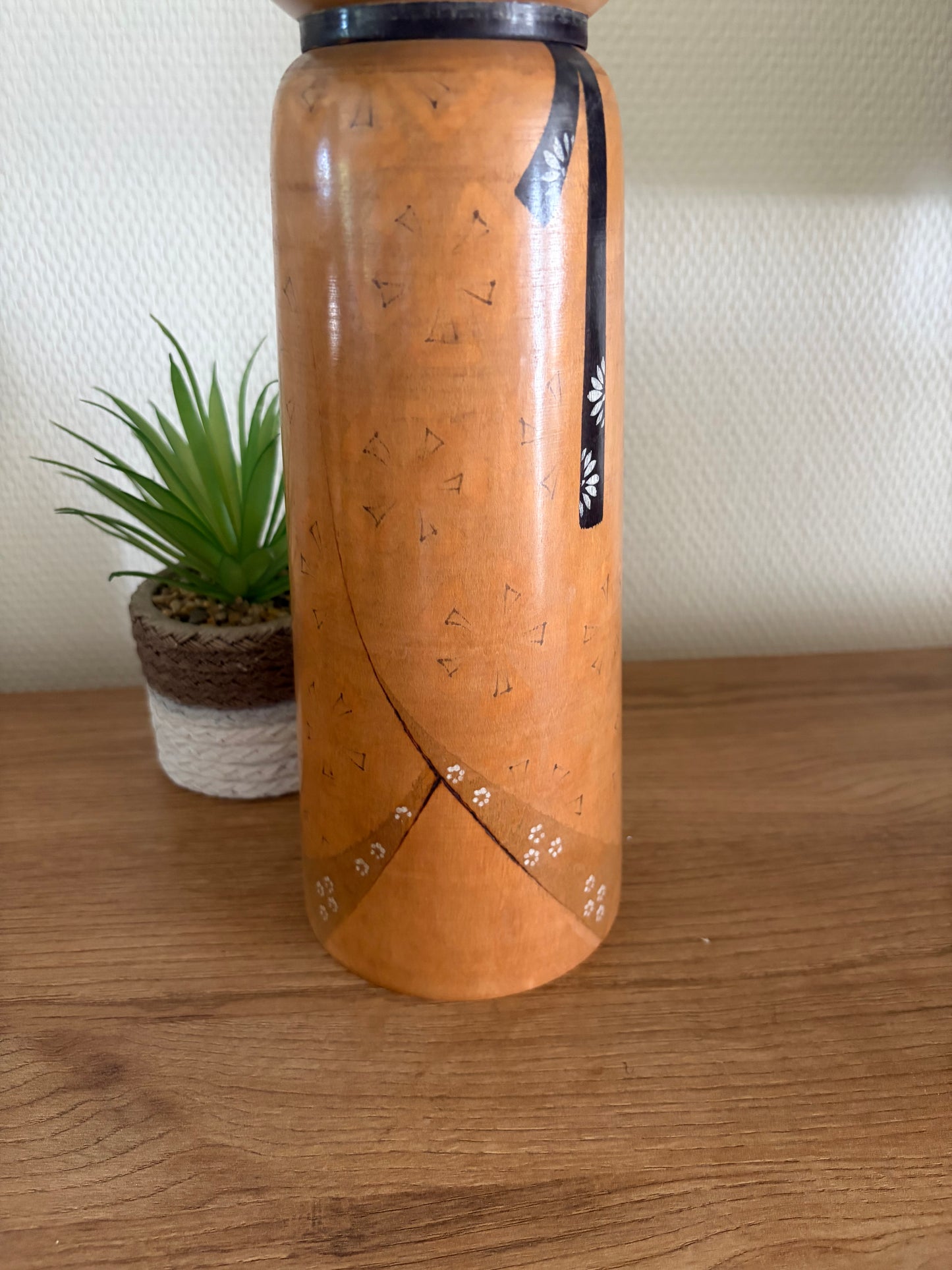 Rare Vintage Creative Kokeshi By Sadao Kishi (1932-1998)- XL 45cm