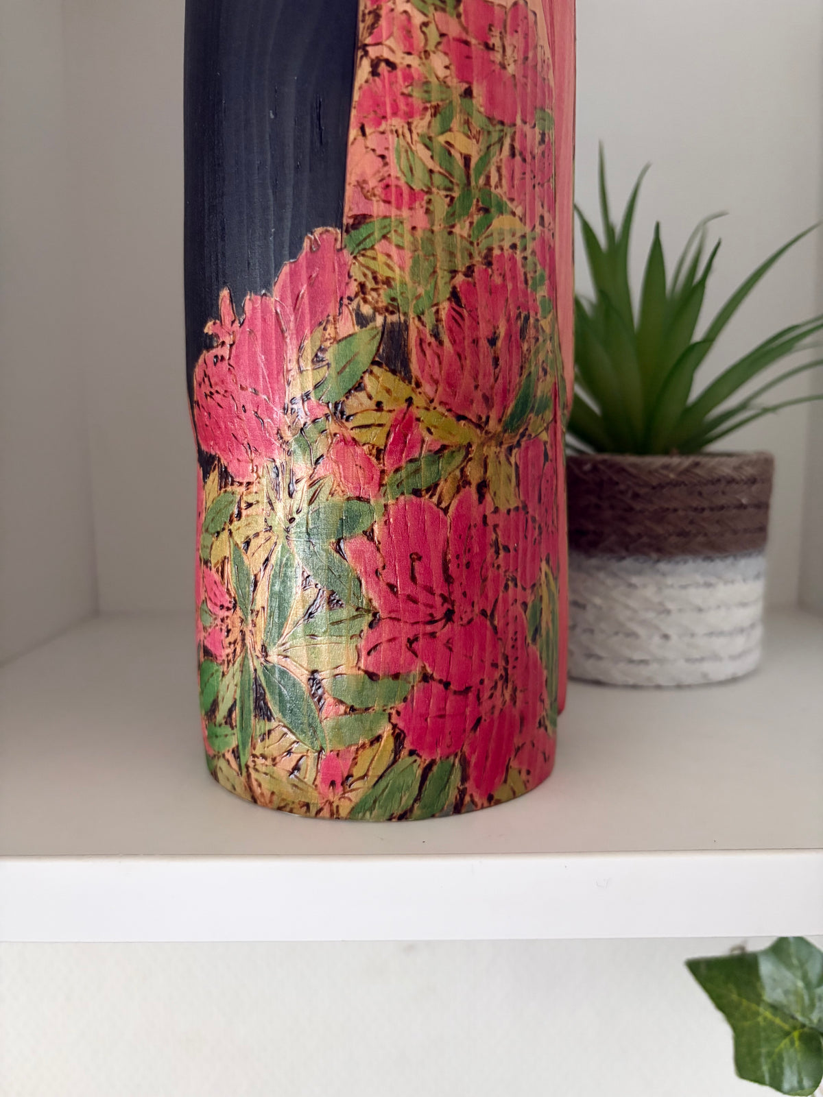 Exclusive one of a kind kokeshi by Yuko Yamazaki