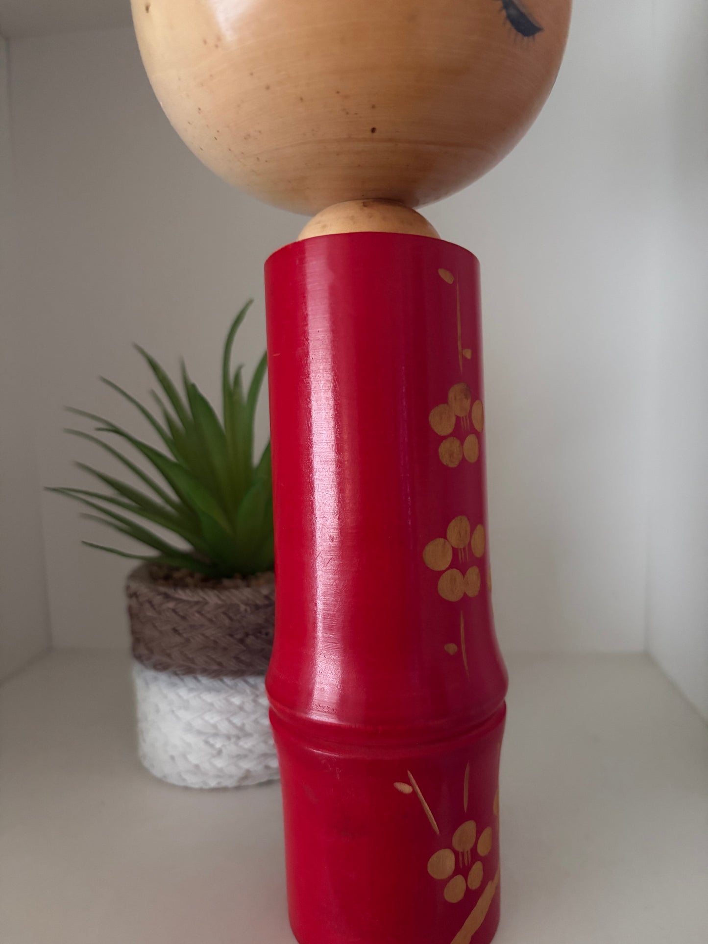 vintage sosaku kokeshi by Kazuo Takamizawa (1927-).