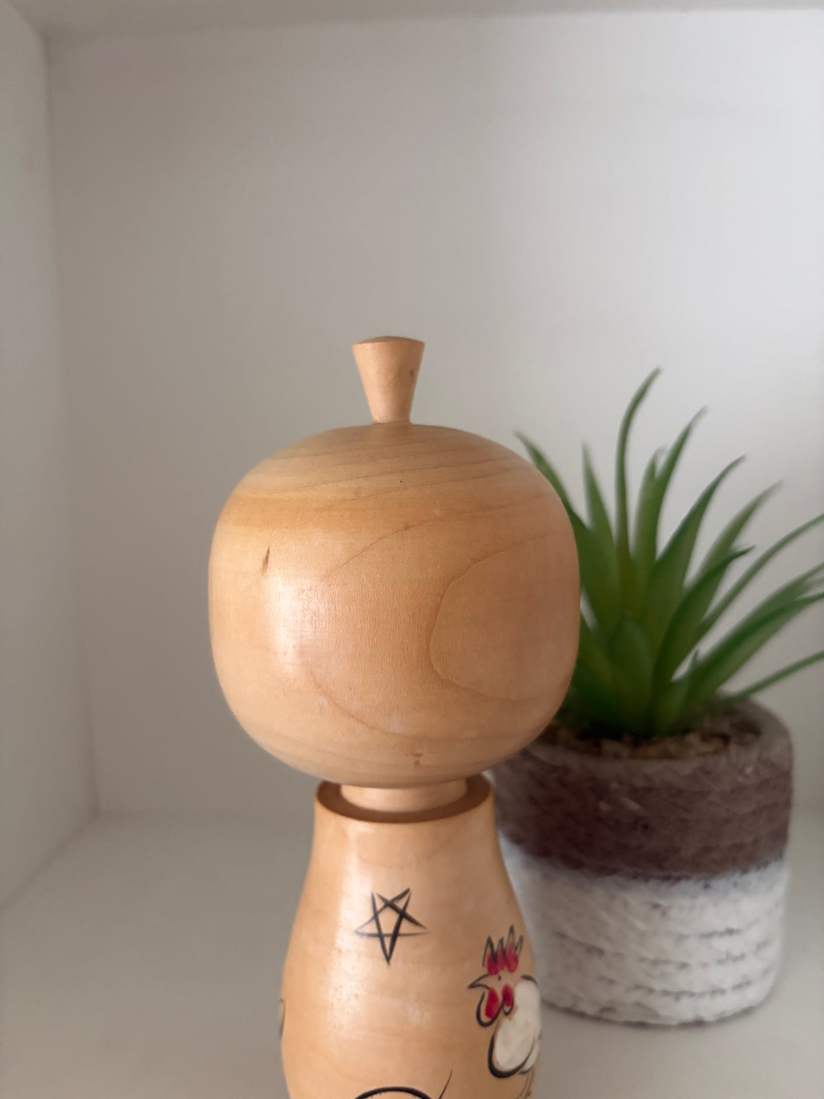 Vintage Sosaku kokeshi by Yamagishi Umeyoshi