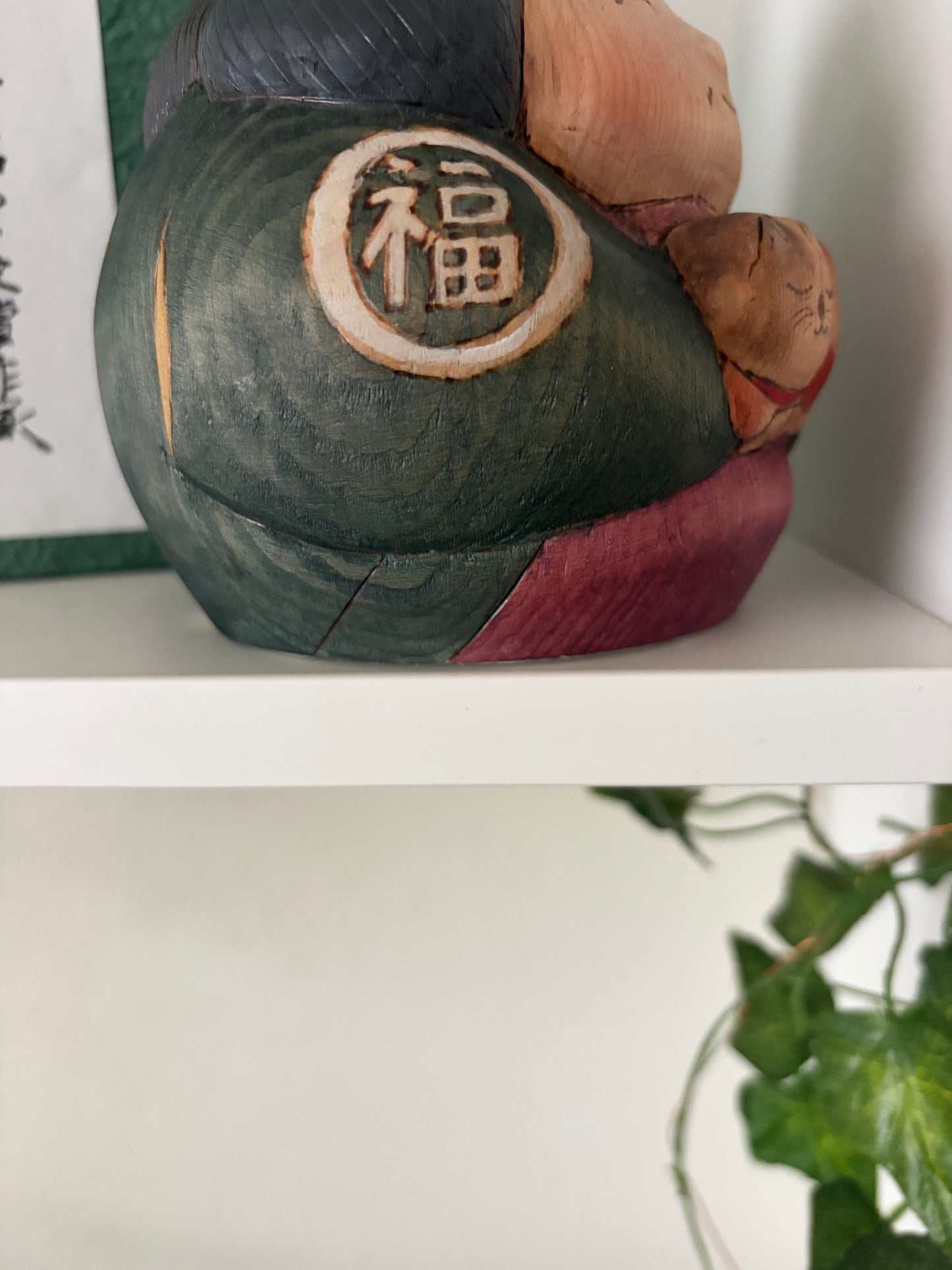One of a kind kokeshi by Yuko Yamazaki- With box