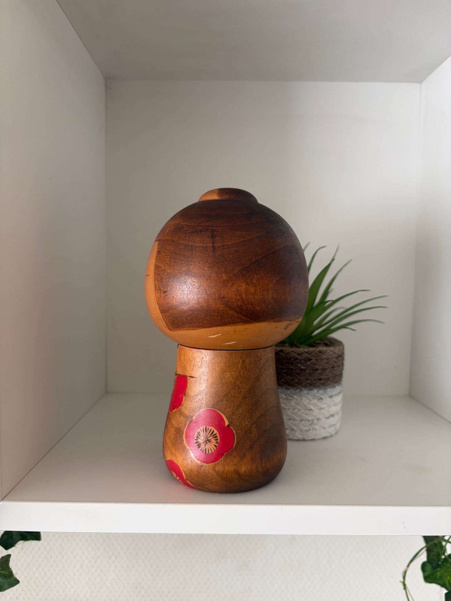 Rare vintage Sosaku kokeshi by Toa Sekiguchi (1942-)