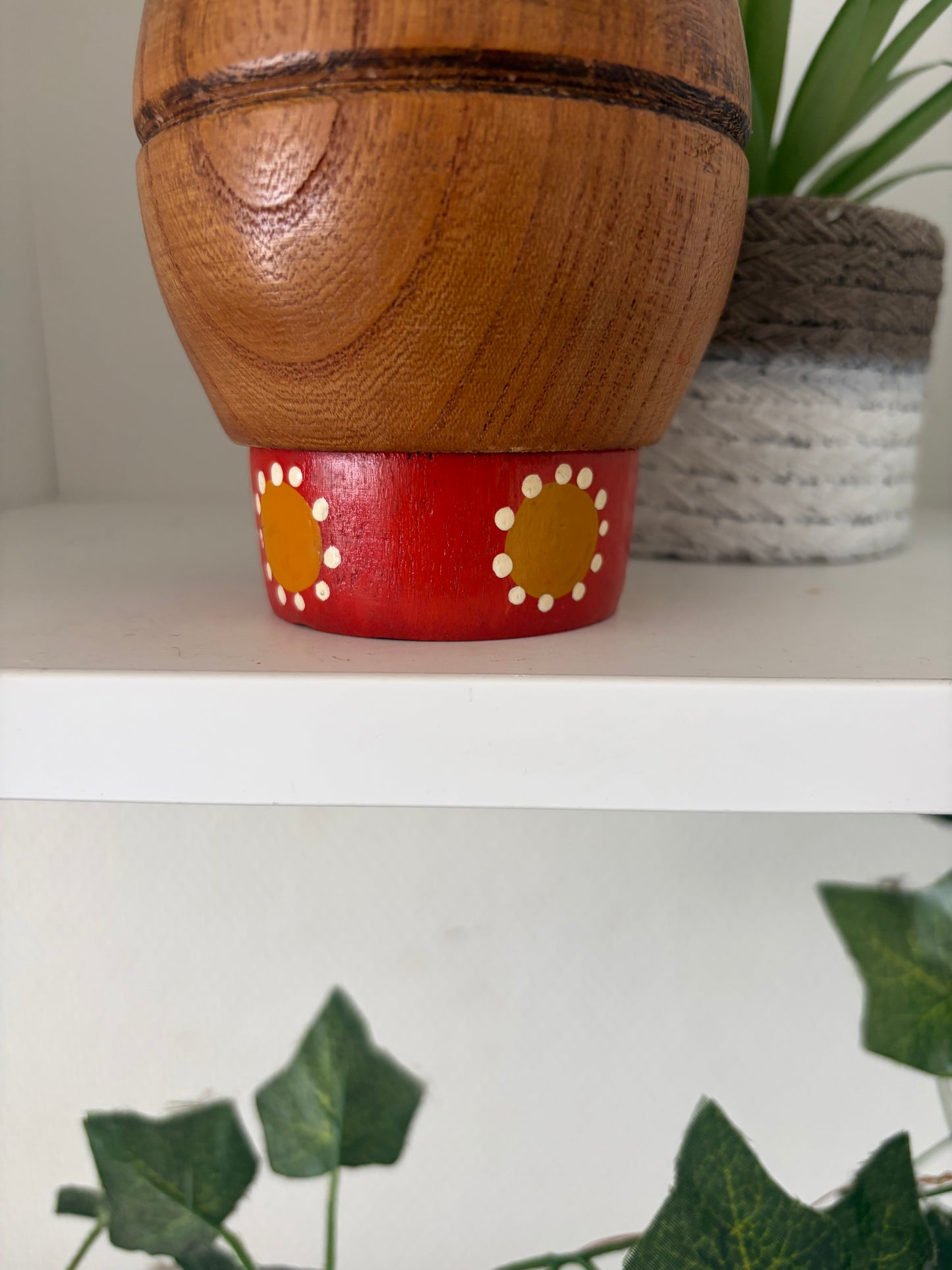 Vintage Sosaku kokeshi Mother and child
