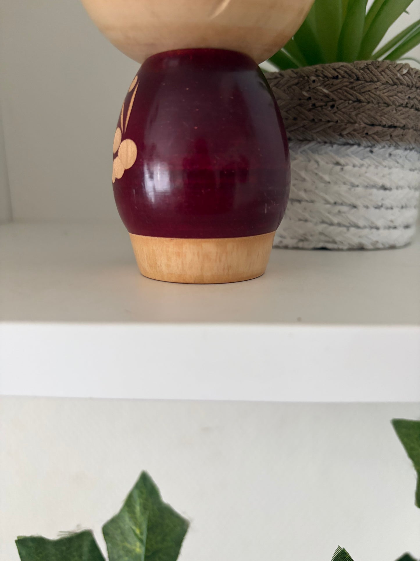 Rare vintage Sosaku kokeshi by Yuji Kawase (1938-)