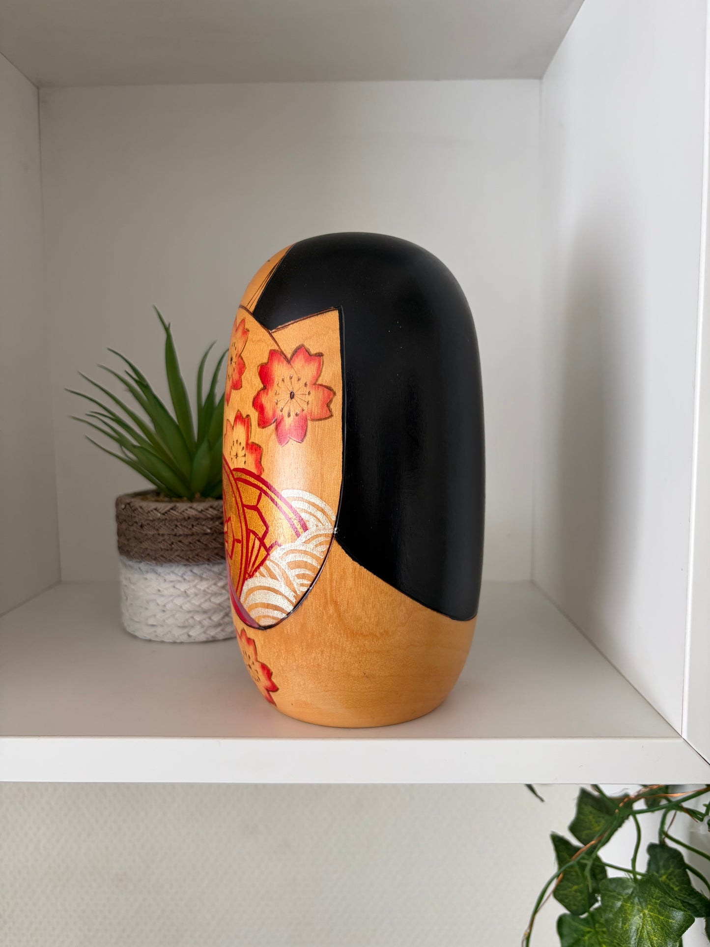 Vintage Sosaku Kokeshi by Miyashita Hajime (1940-)