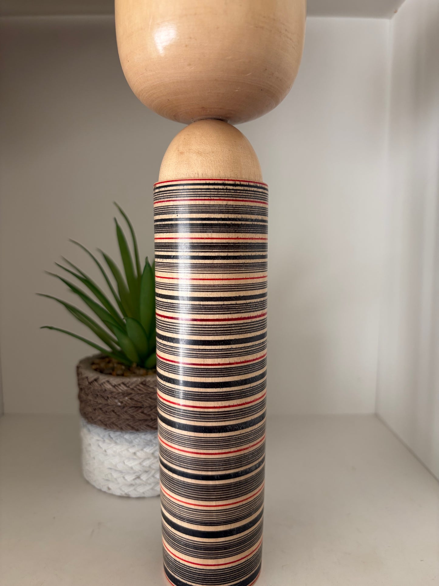Rare Vintage Creative Kokeshi By Kahei Katase (1922-2015)