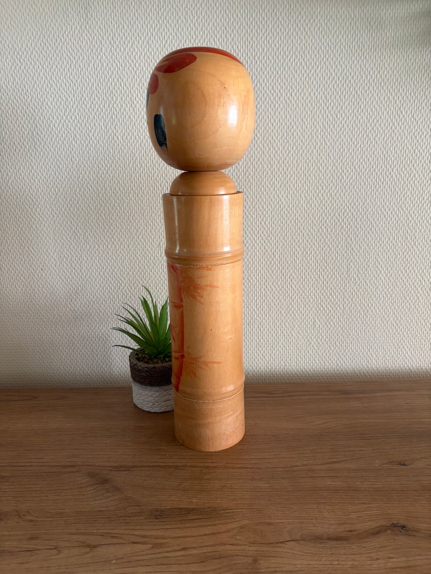Rare vintage Sosaku kokeshi by Sato Kouson