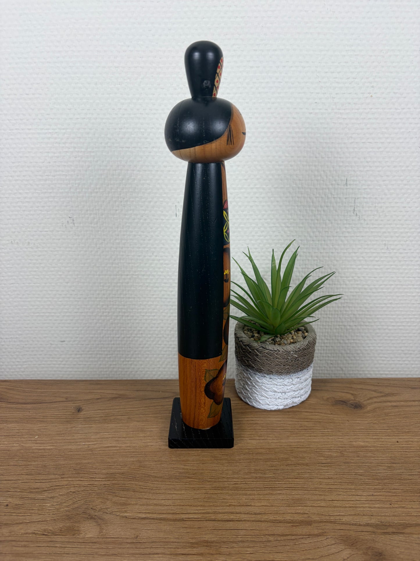Rare vintage Gumma kokeshi by Kazuo Takamizawa (1927-)