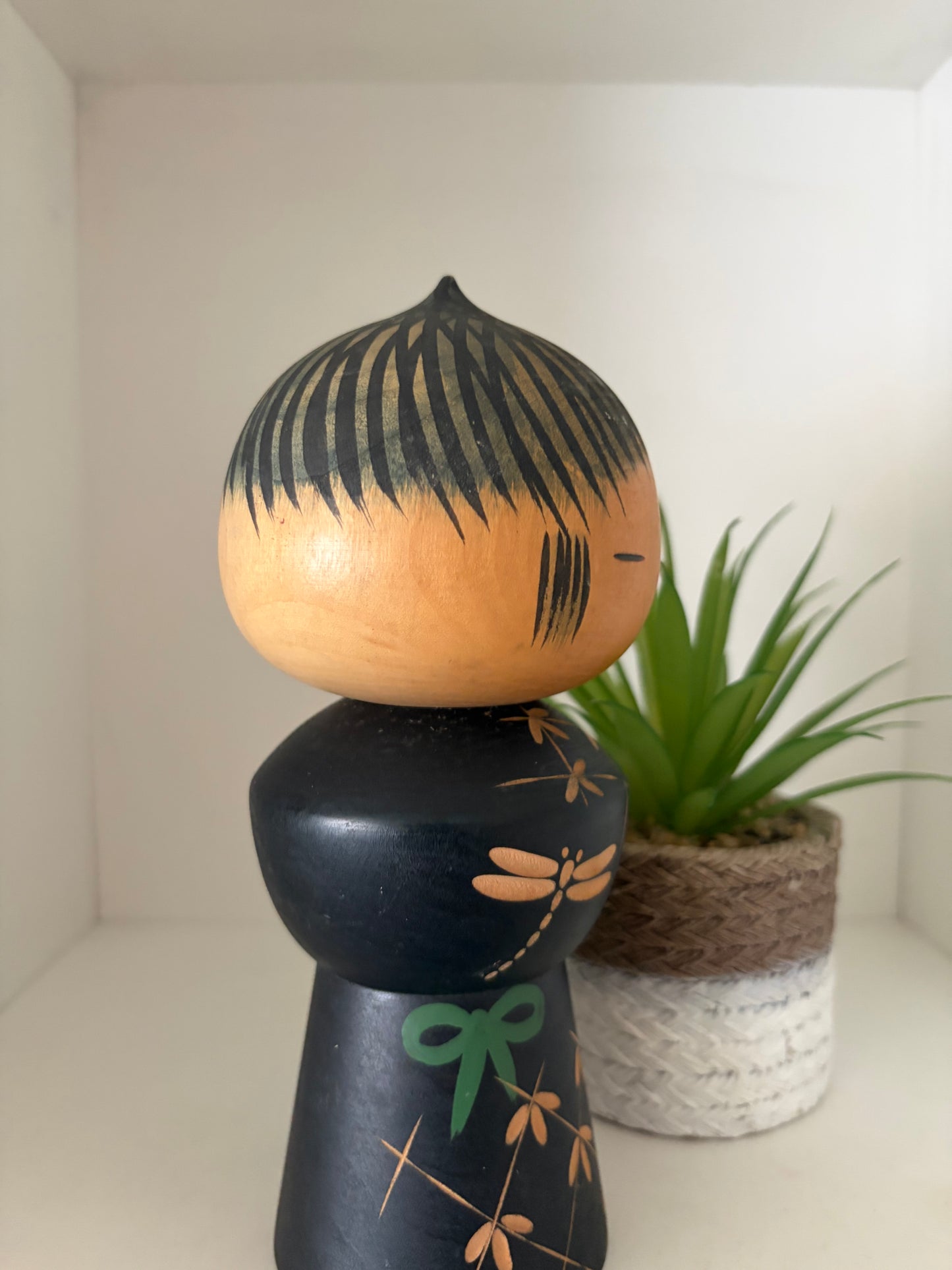 Rare Creative kokeshi made by Yuji Kawase (1918-2002)