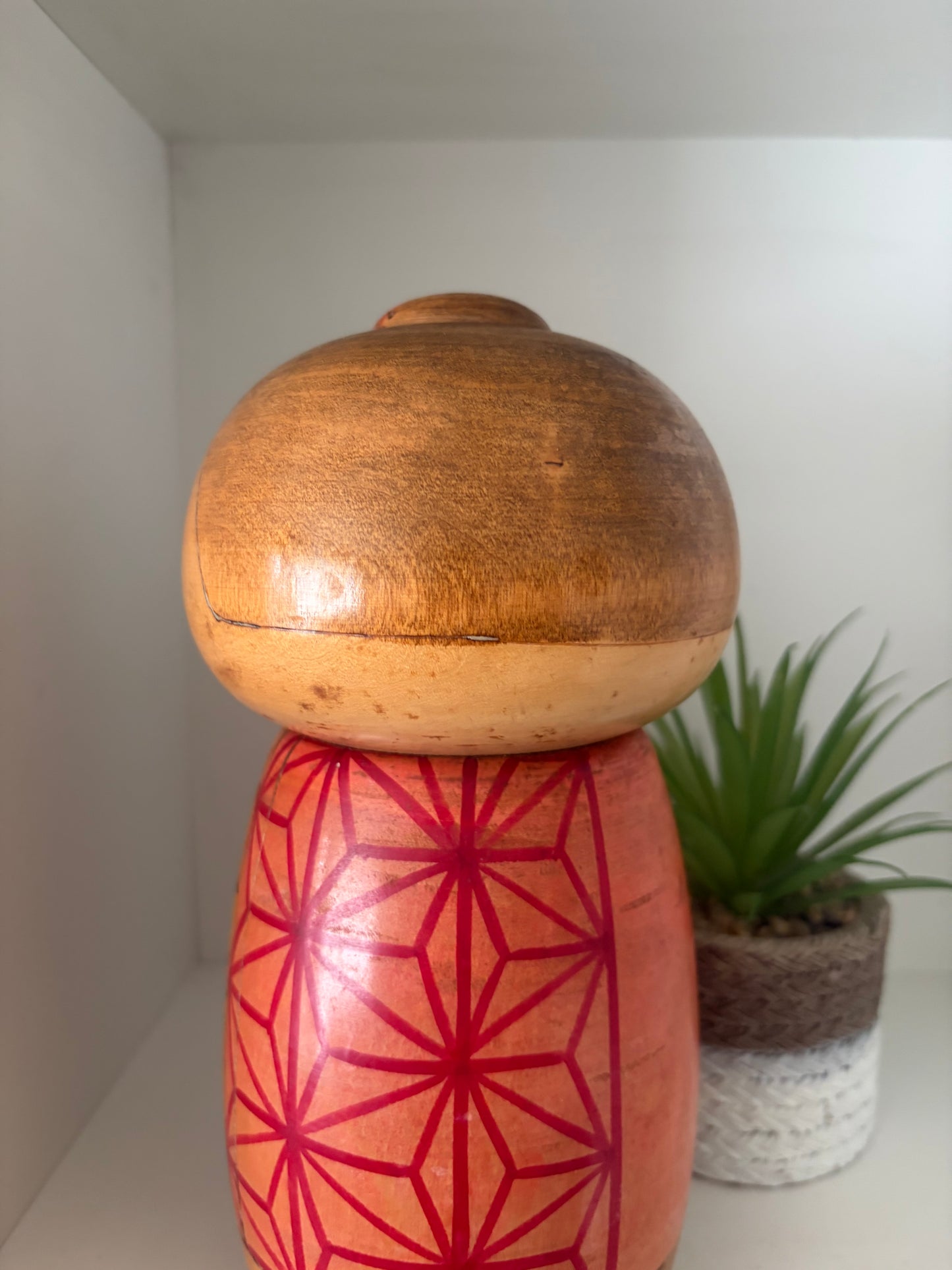 Rare Vintage Sosaku kokeshi by Toa Sekiguchi (1942-)