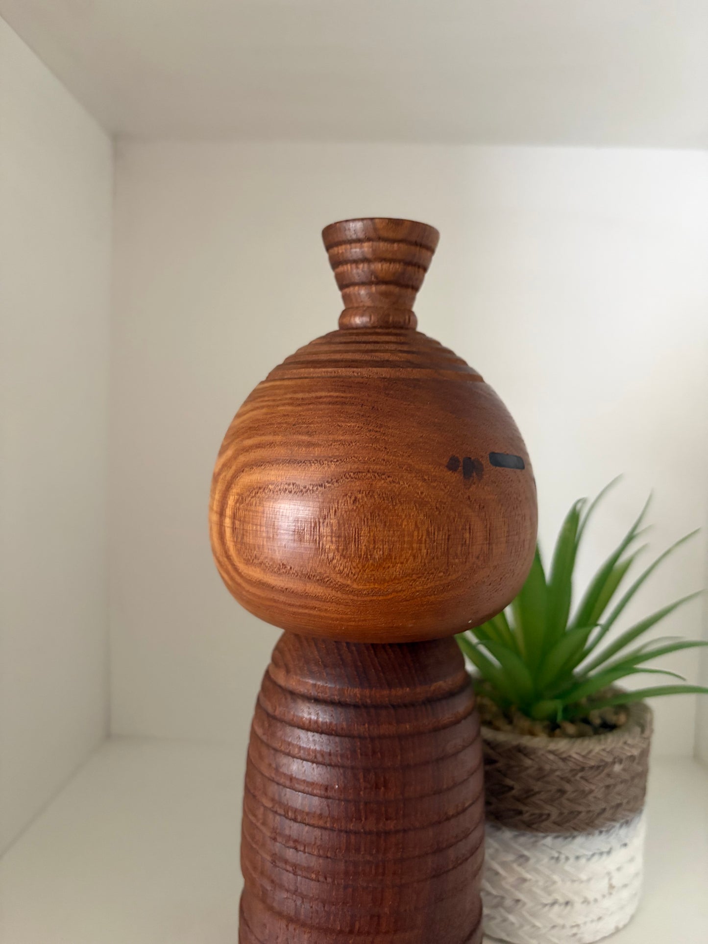 Vintage Sosaku kokeshi by Sanpei Yamanaka (1926-2012)