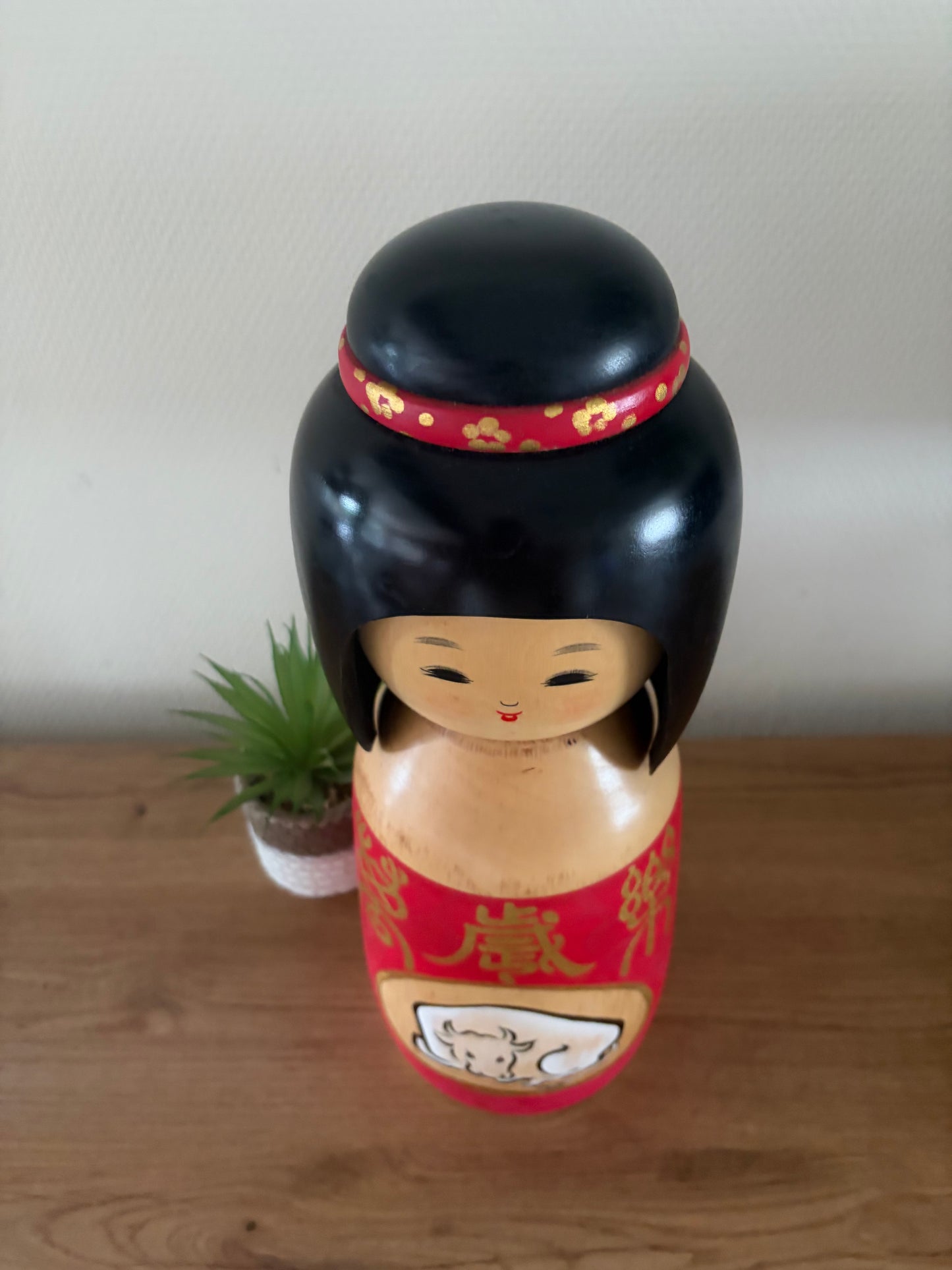 Exclusive vintage Creative kokeshi by Sato Kouson