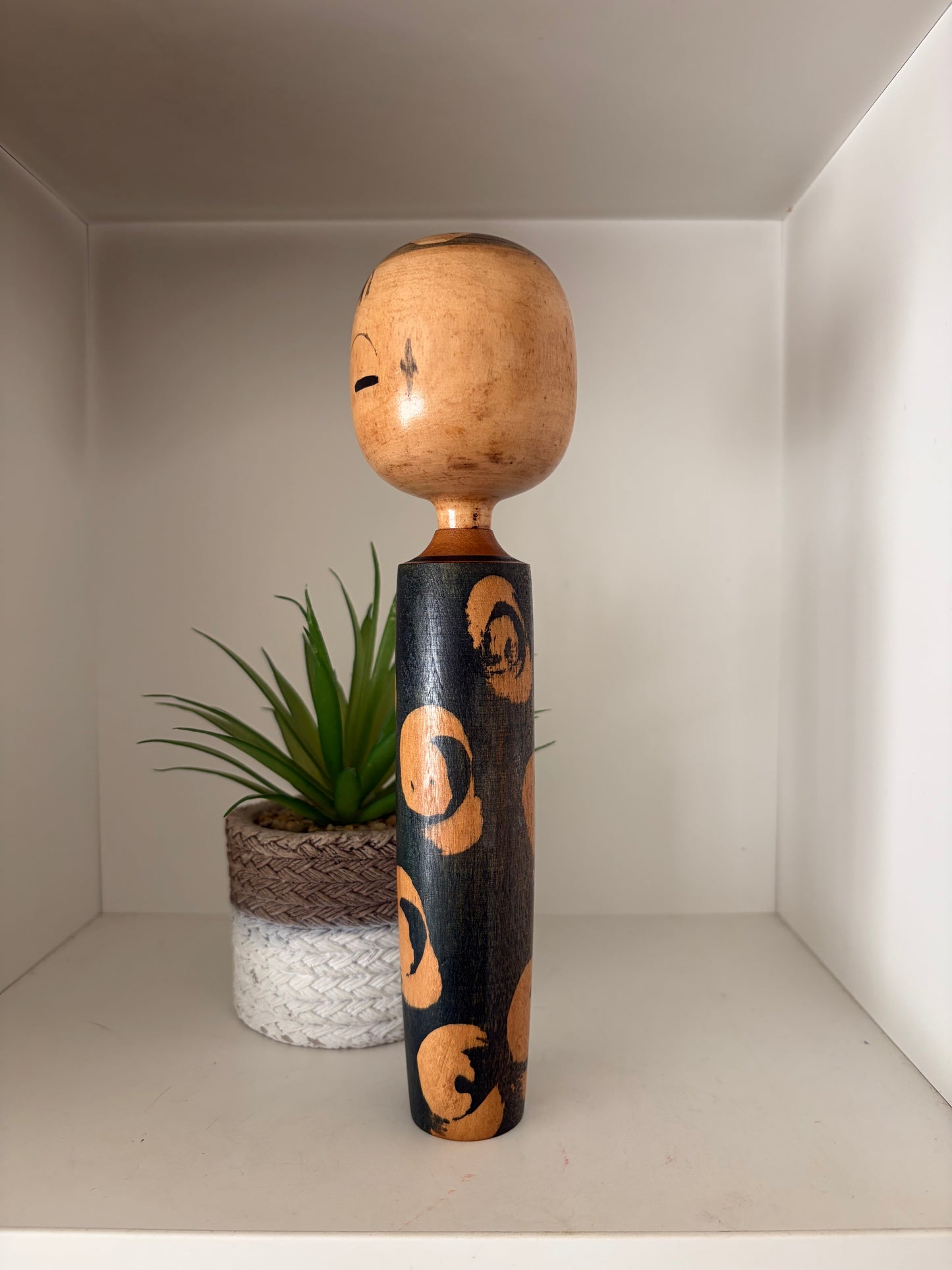 Rare Vintage Creative Kokeshi By Kahei Katase (1922-2015)