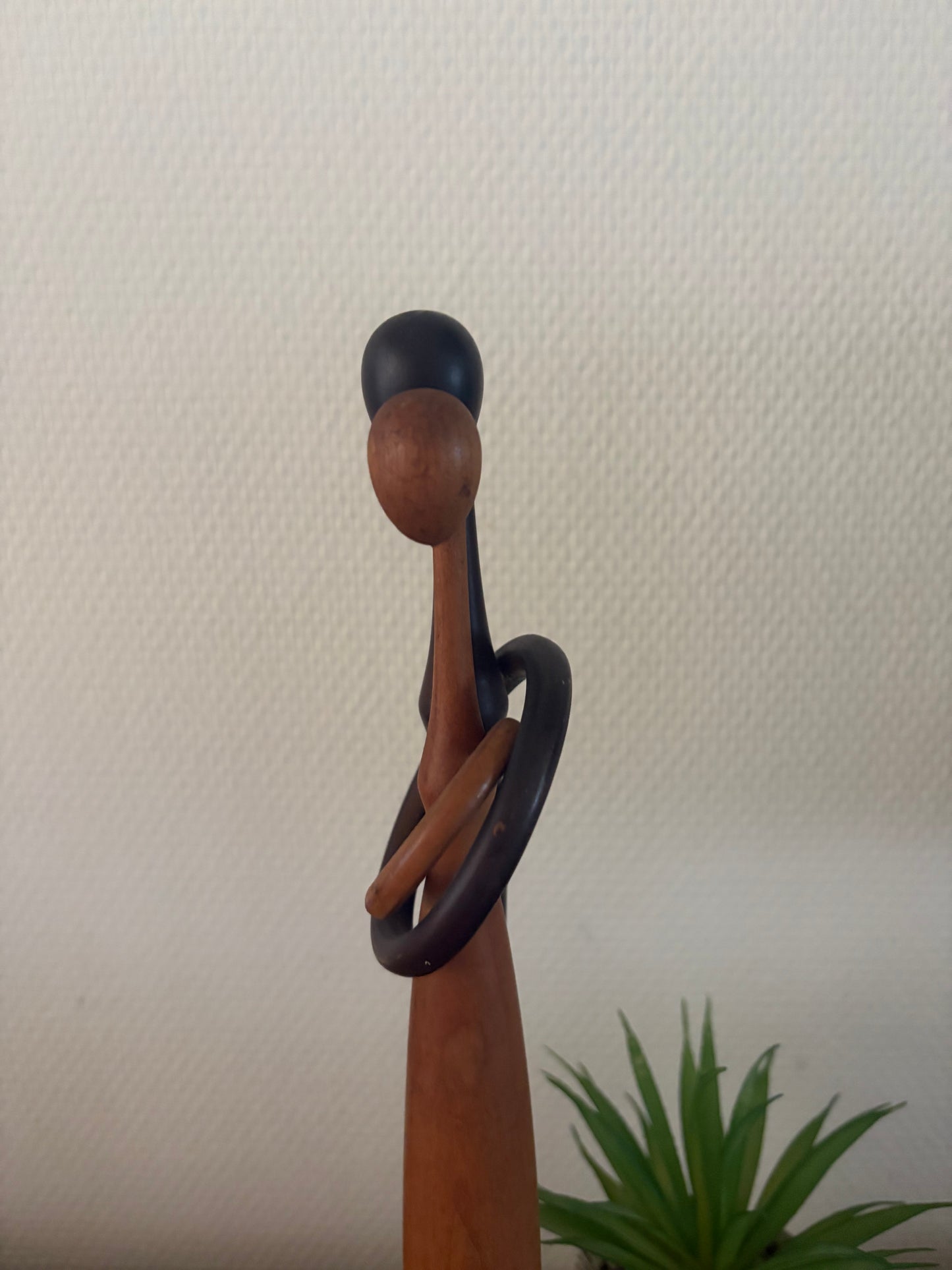 Rare vintage creative kokeshi by Taizan Sugisaki - Akebono