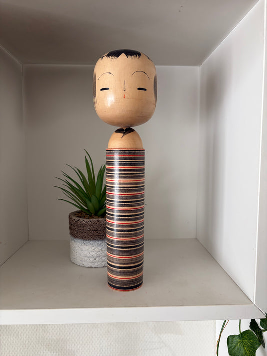 Rare Vintage Creative Kokeshi By Kahei Katase (1922-2015)