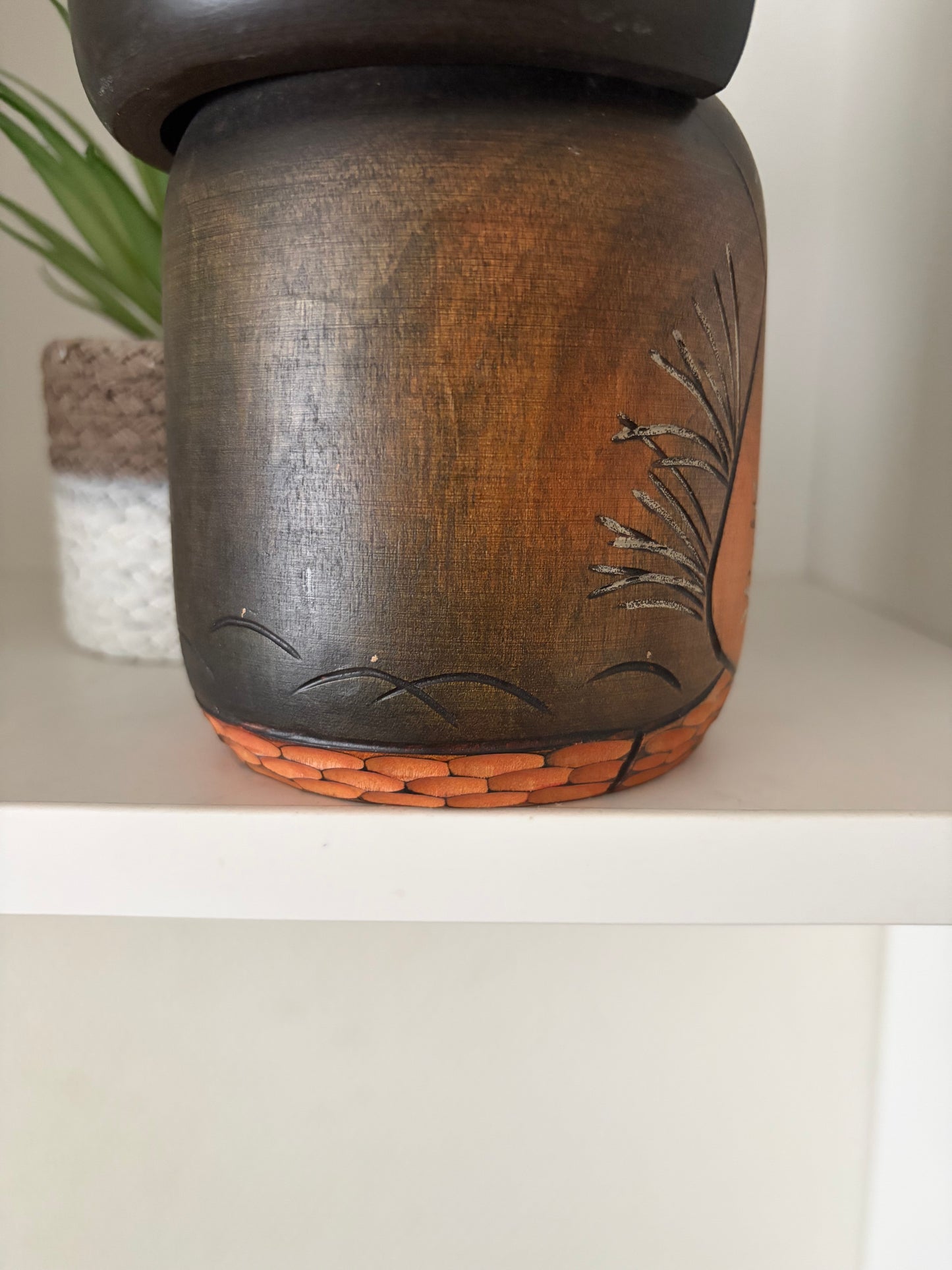 Vintage Gumma Kokeshi made by Kisaku
