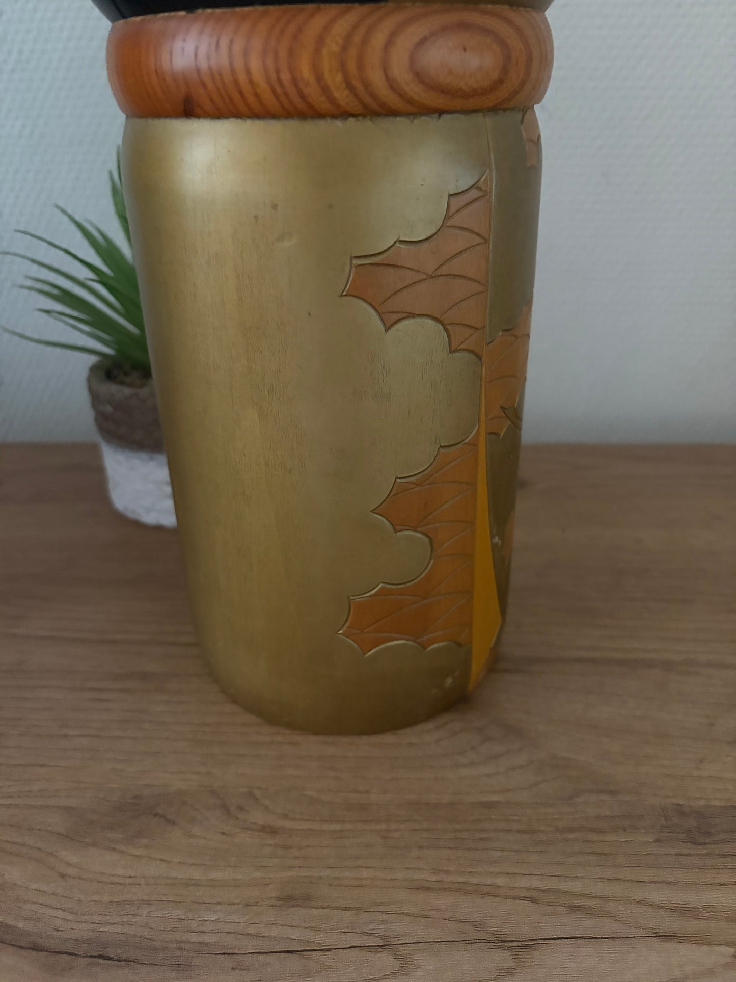 Rare vintage Sosaku kokeshi by Takashi Yoshida (1948-2007)