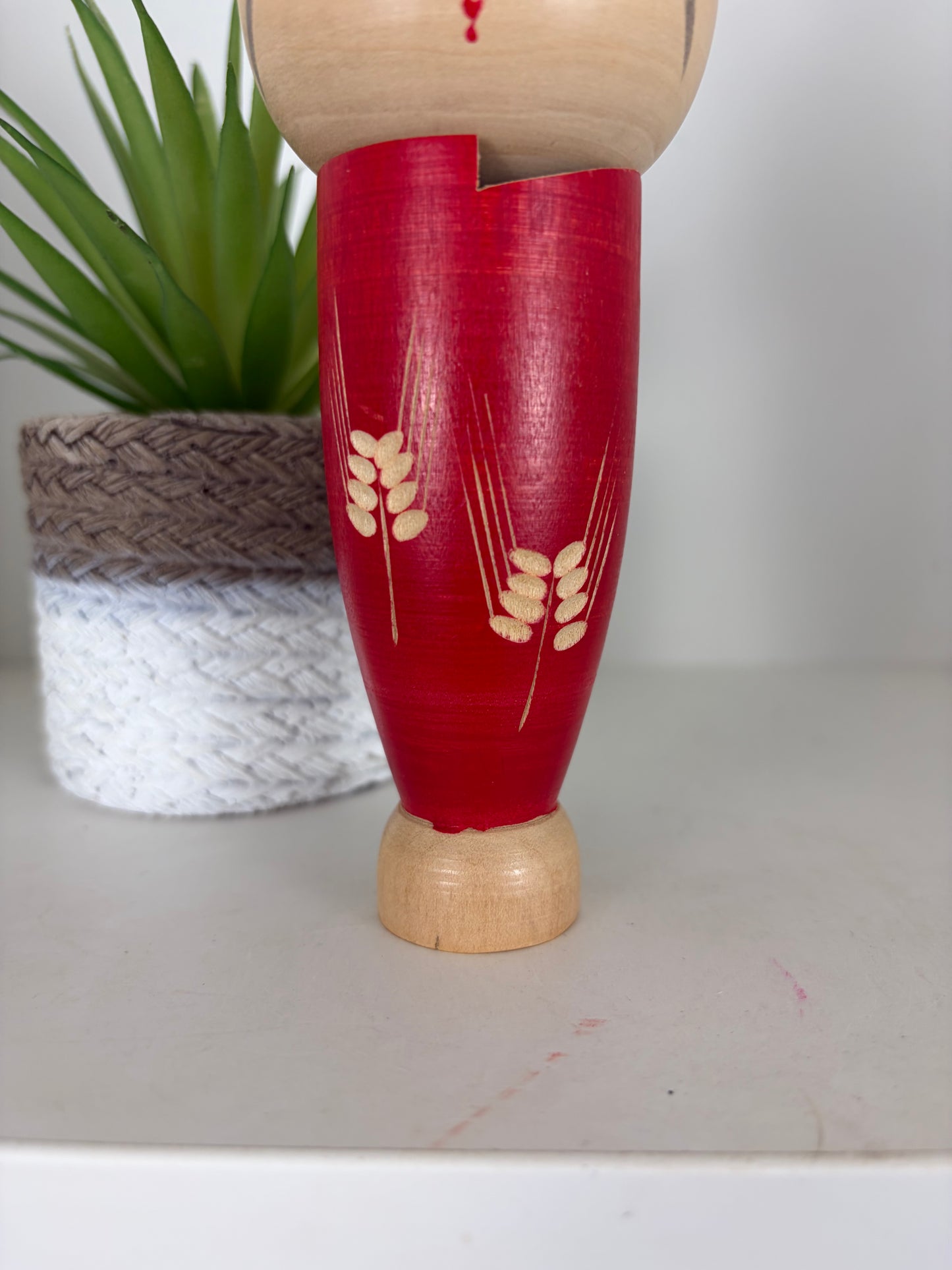 Vintage Sosaku kokeshi by Sato Suigai (1920-)