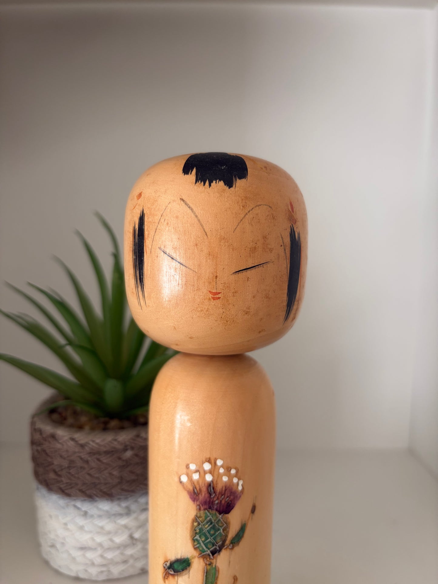 Vintage Creative Kokeshi By Takahashi Akinori (1957-)