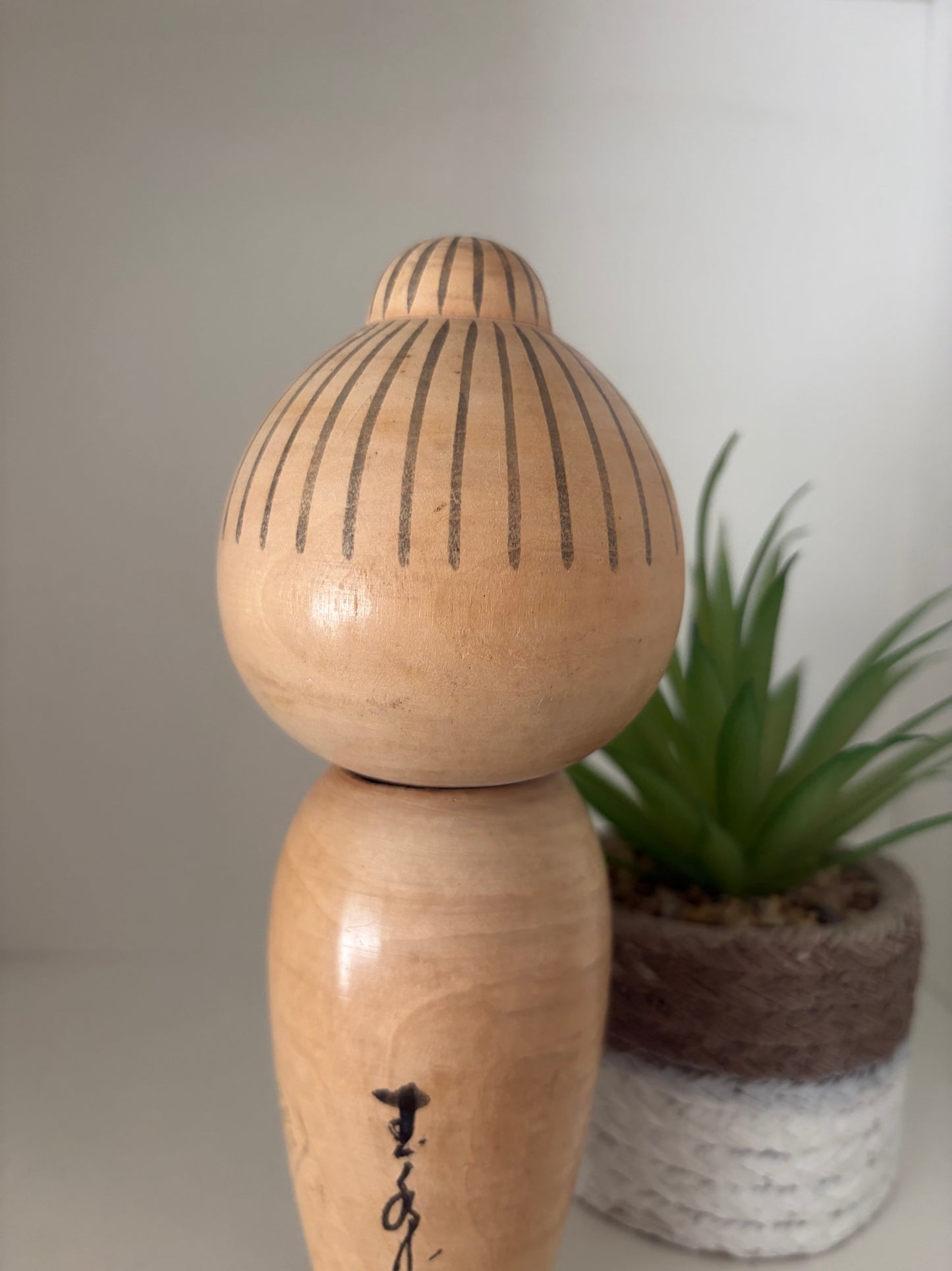 Rare vintage Sosaku kokeshi by Imai Tamamizu