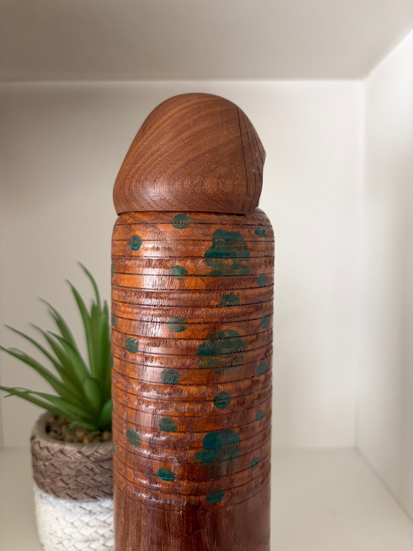 Vintage  Sosaku Kokeshi By Miyajima Muhitsu (1929-)